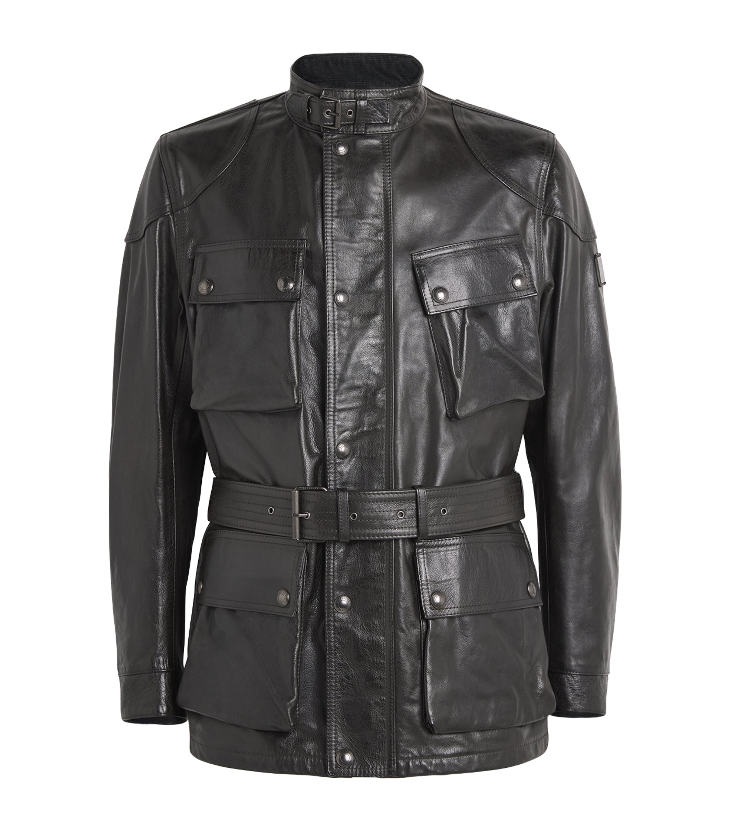 Belstaff Leather Trailmaster Trouserher Jacket