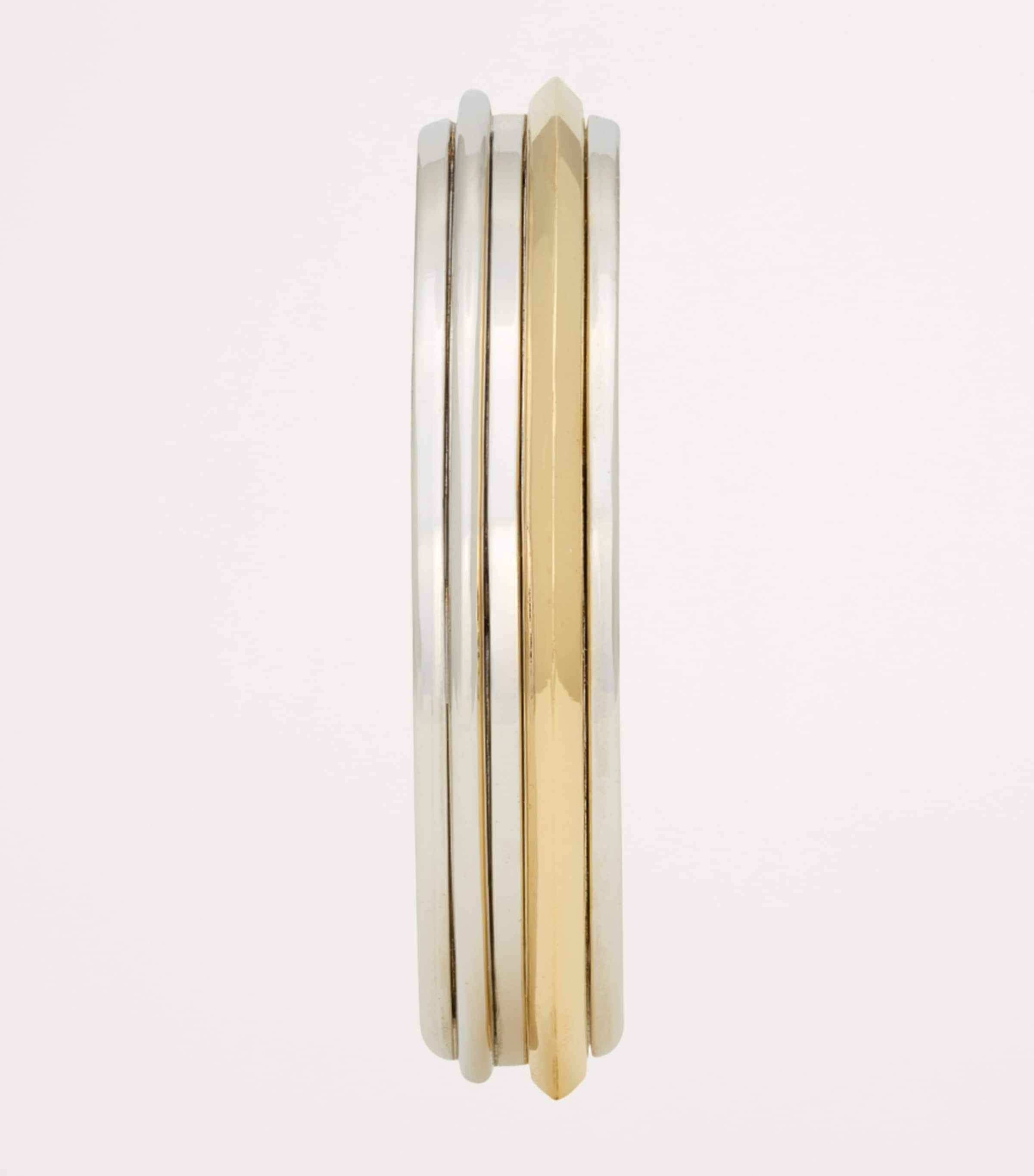 【Saint Laurent】モダニストブリッジバングル Saint Laurent Modernist Bridge Bangle | Harrods US