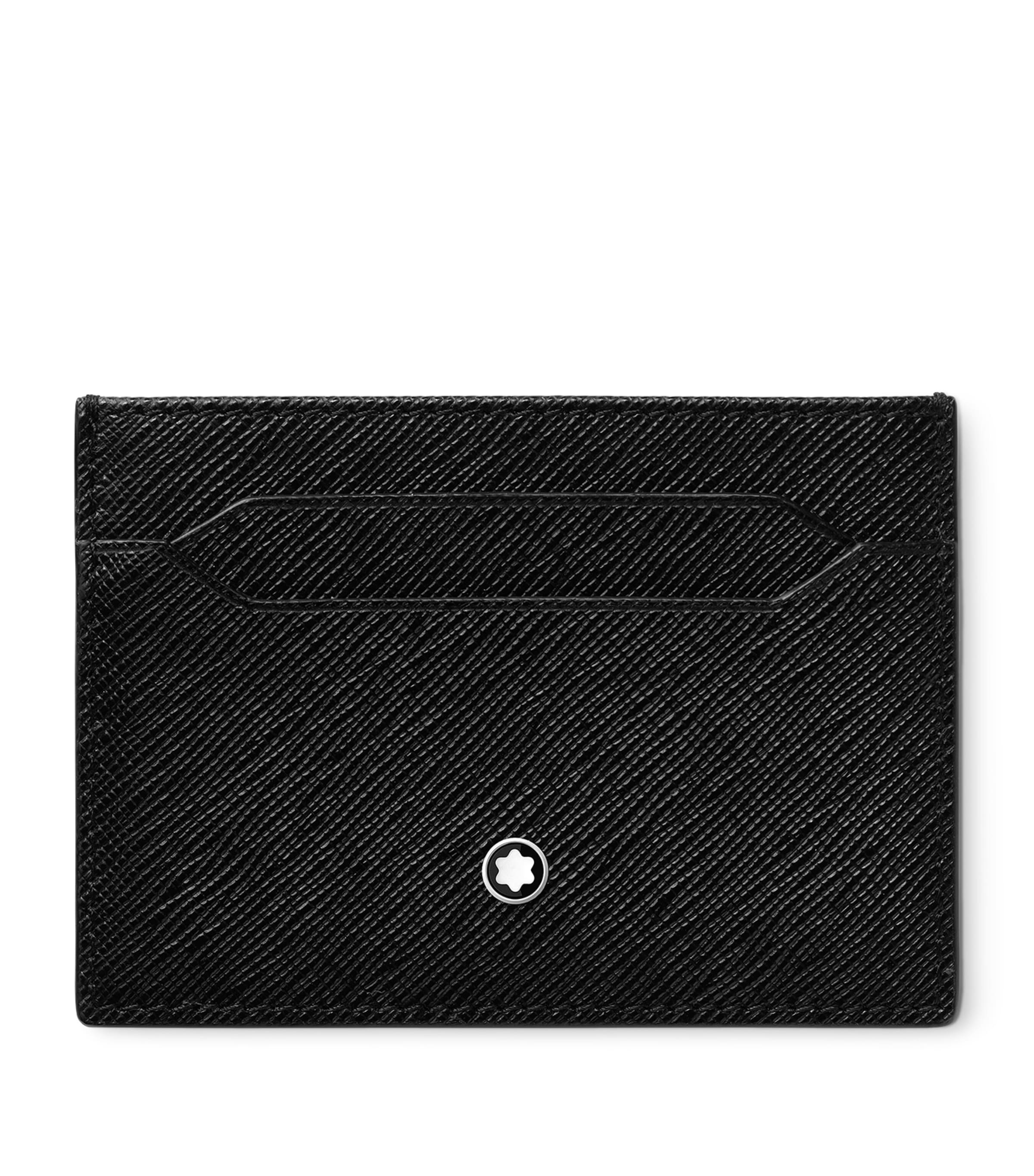 MONTBLANC LEATHER SARTORIAL CARD HOLDER 