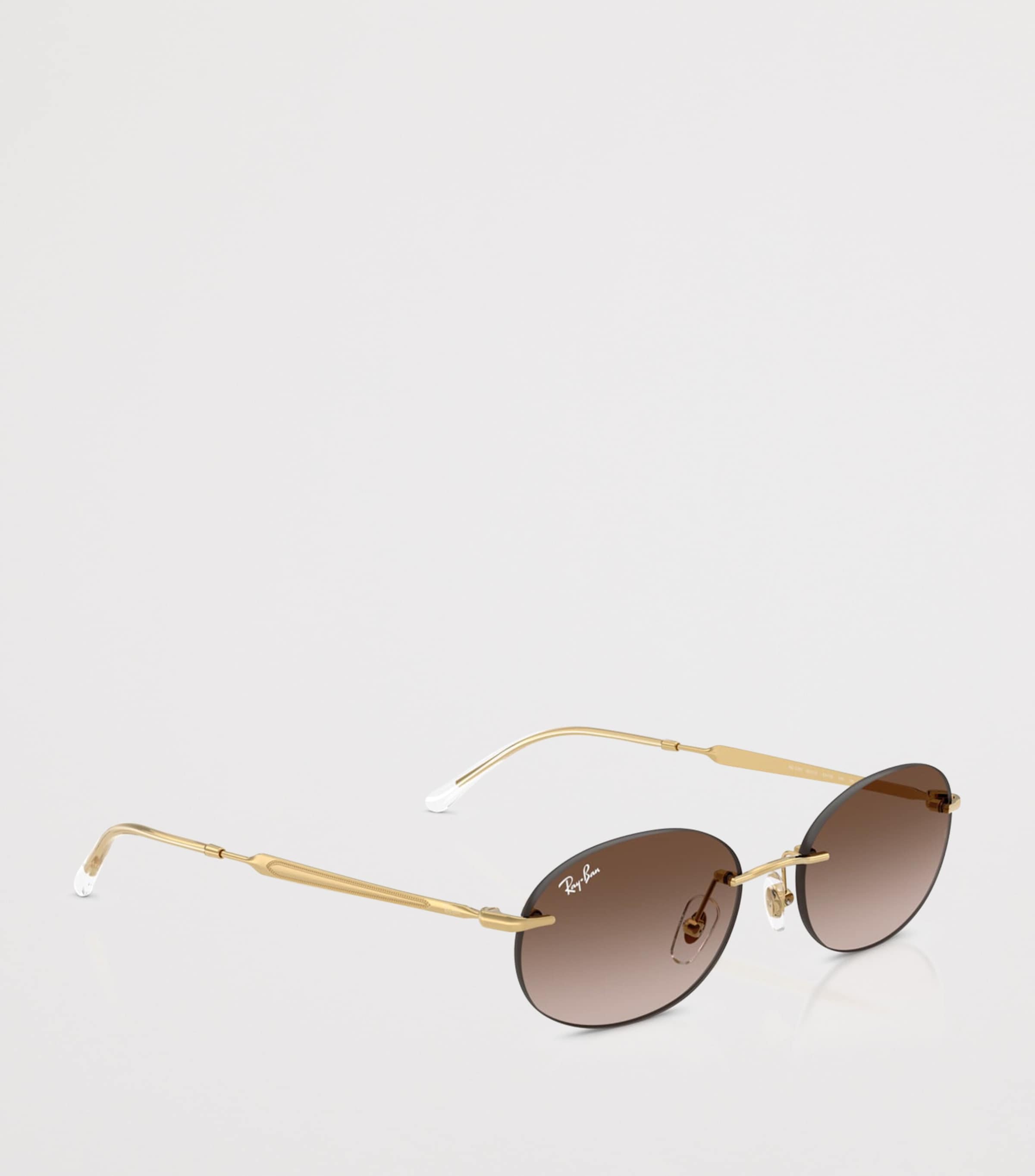 0RB3707 Metal Oval Sunglasses 001/13 Image 6