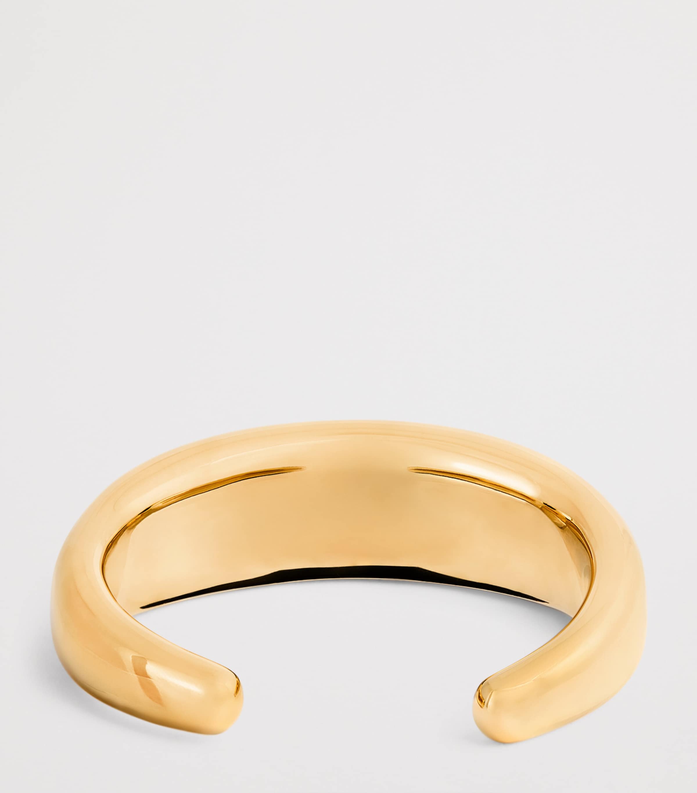 Gold-Plated Emma Cuff Bangle GOLD Image 3
