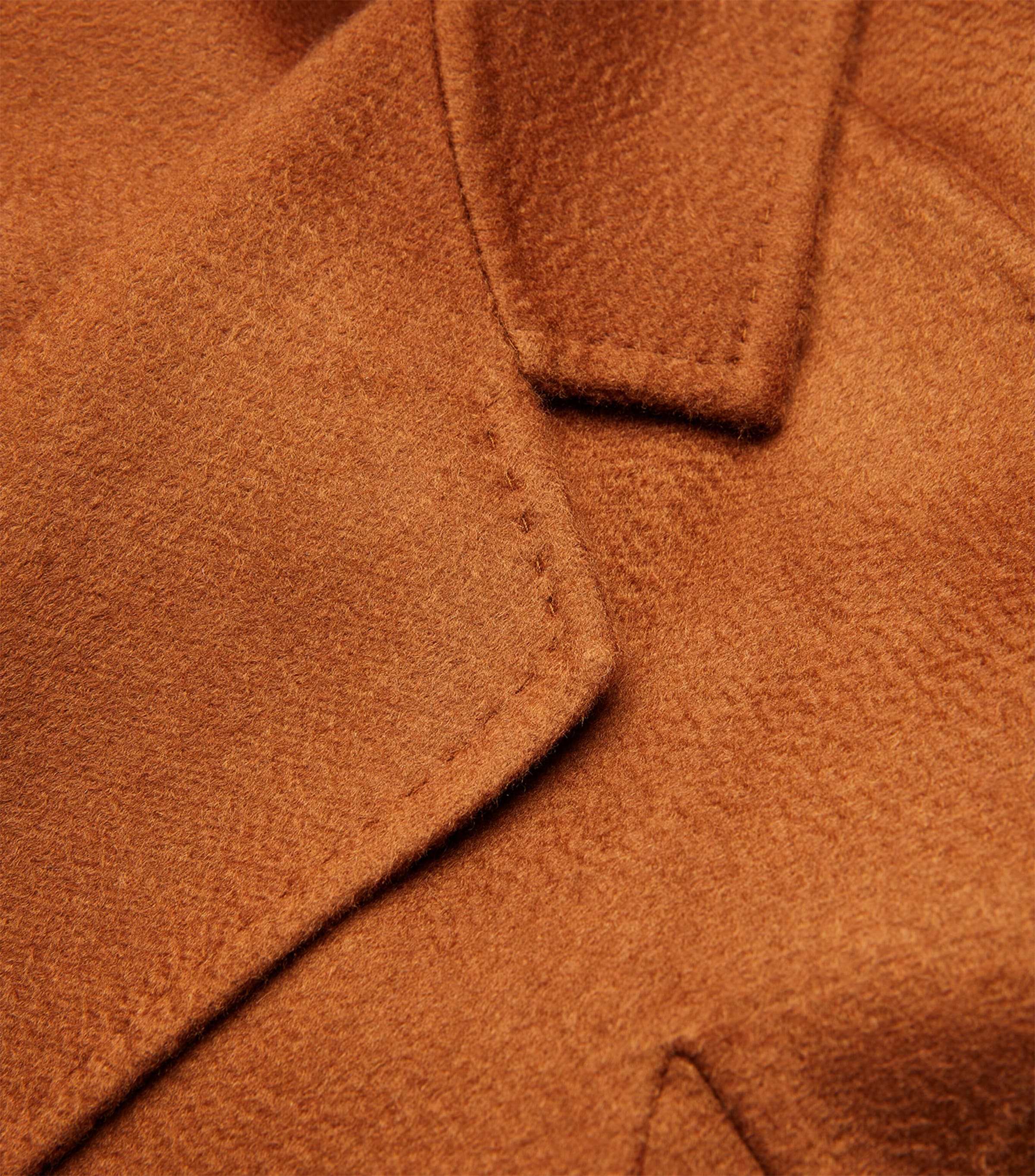Cashmere Ludmilla Wrap Coat TOBACCO Image 5