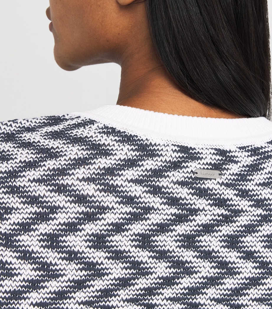 Button-Up Olivia Sweater Vest CLOUD/NAVY Image 6