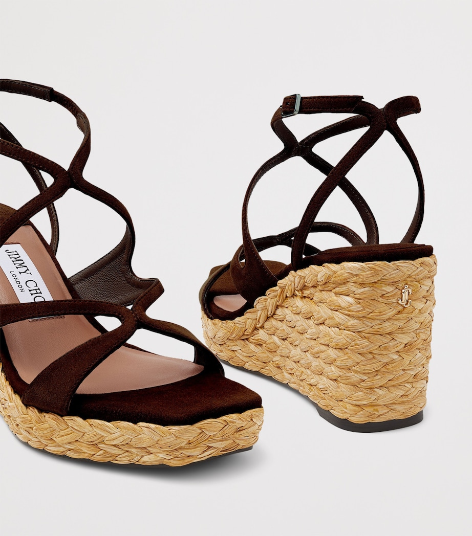 Ayla 85 Wedge Sandals COFFEE Image 3