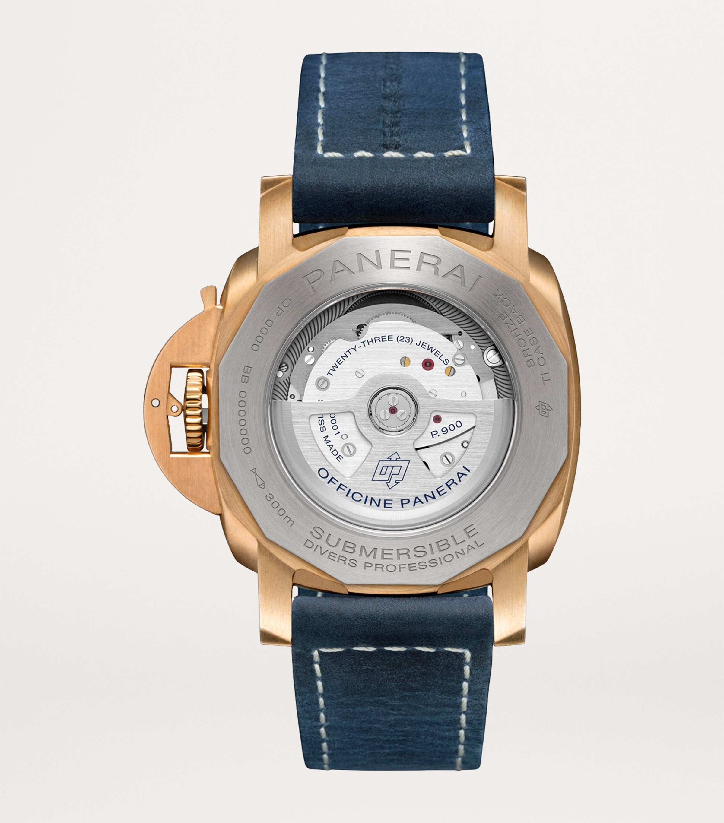 Bronze Submersible Watch 42mm BLUE Image 2