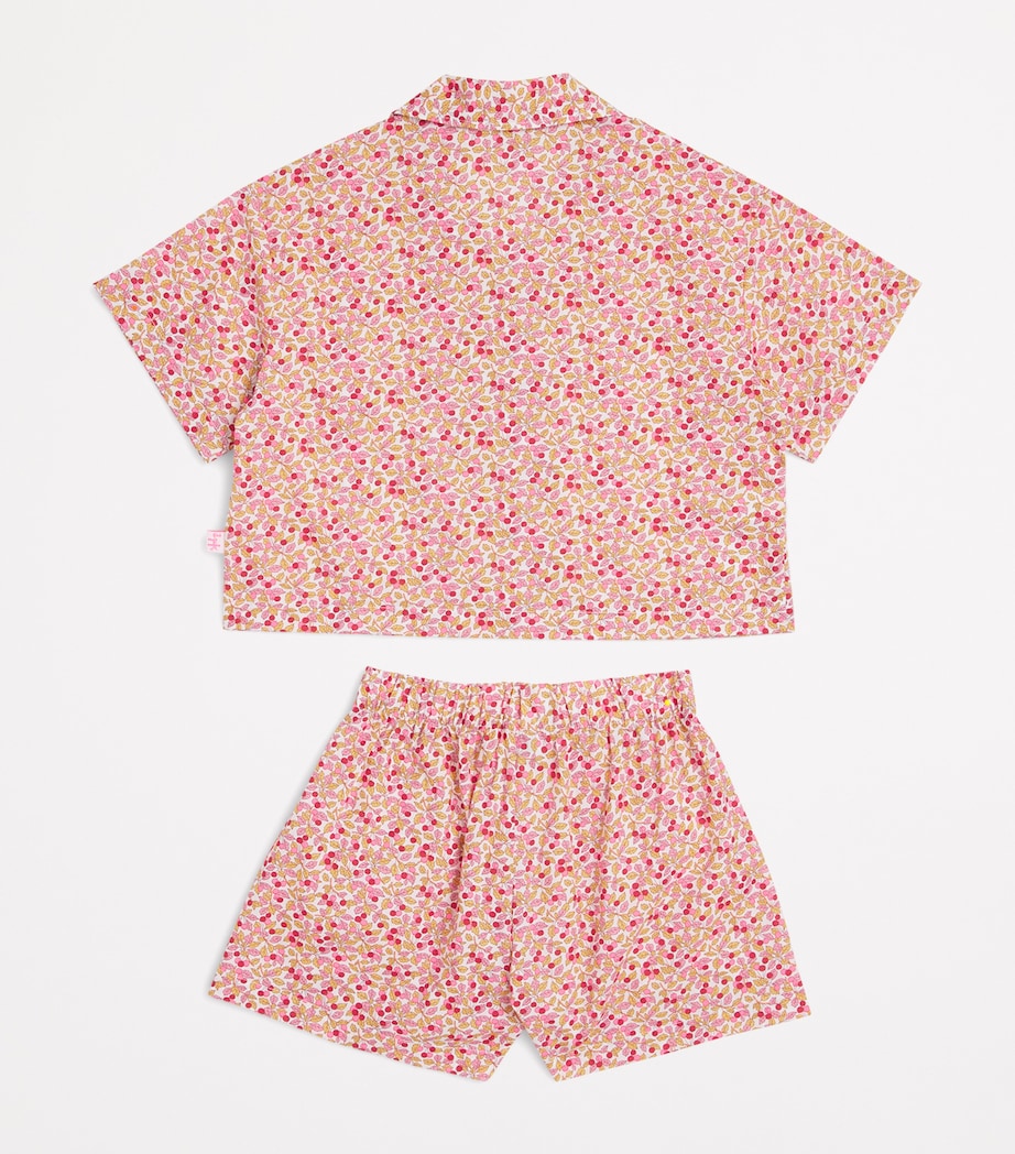 Cotton Shirt and Shorts Set (3-12 Years) 249 APRICOT Image 2