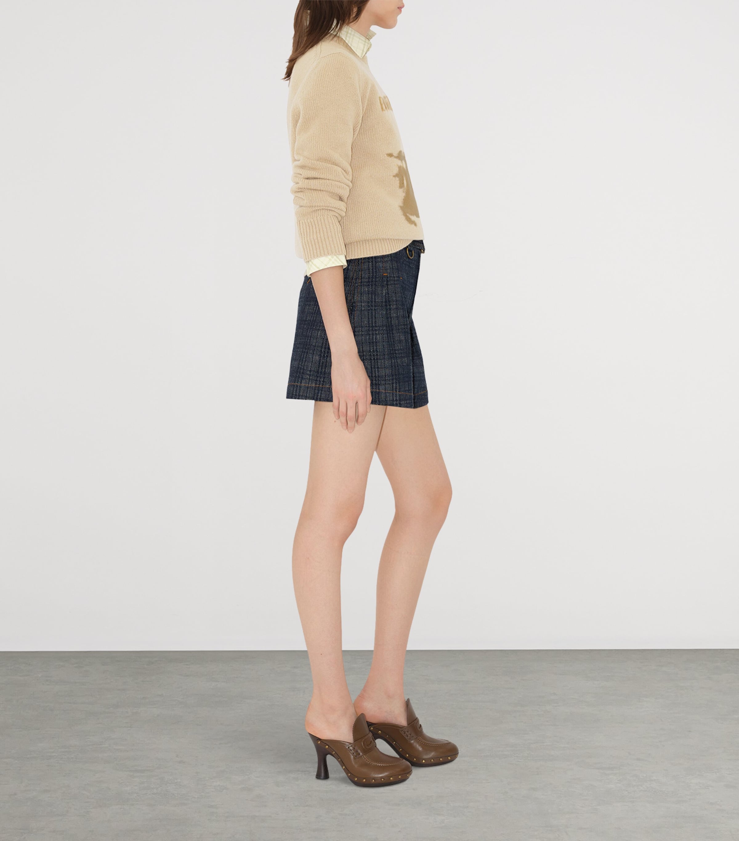 Wool-Cashmere EKD Sweater NUTMEG Image 3