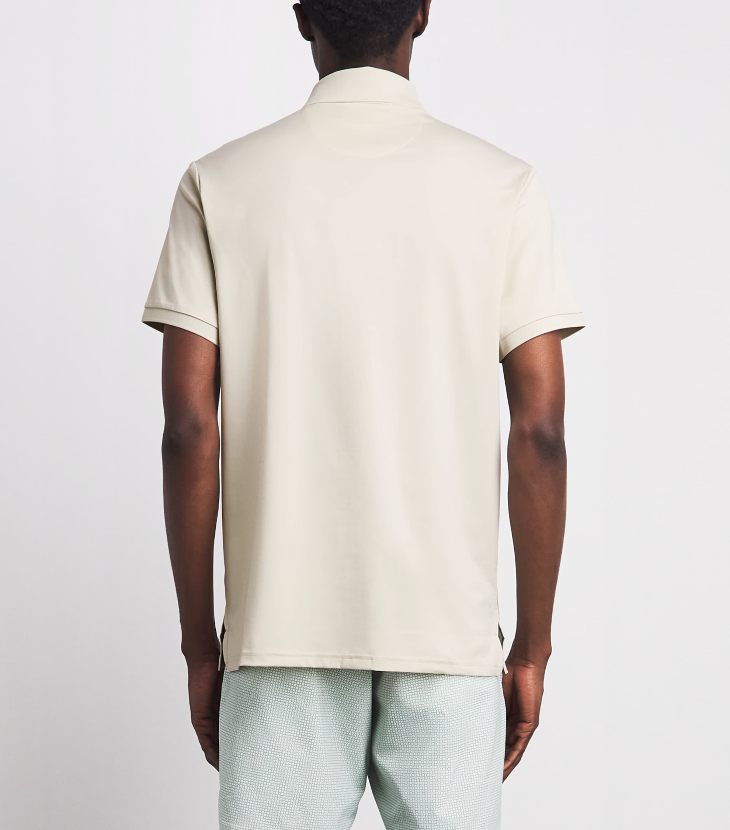 RLX Ralph Lauren Mens Airflow Polo Shirt Basic Sand Image 5