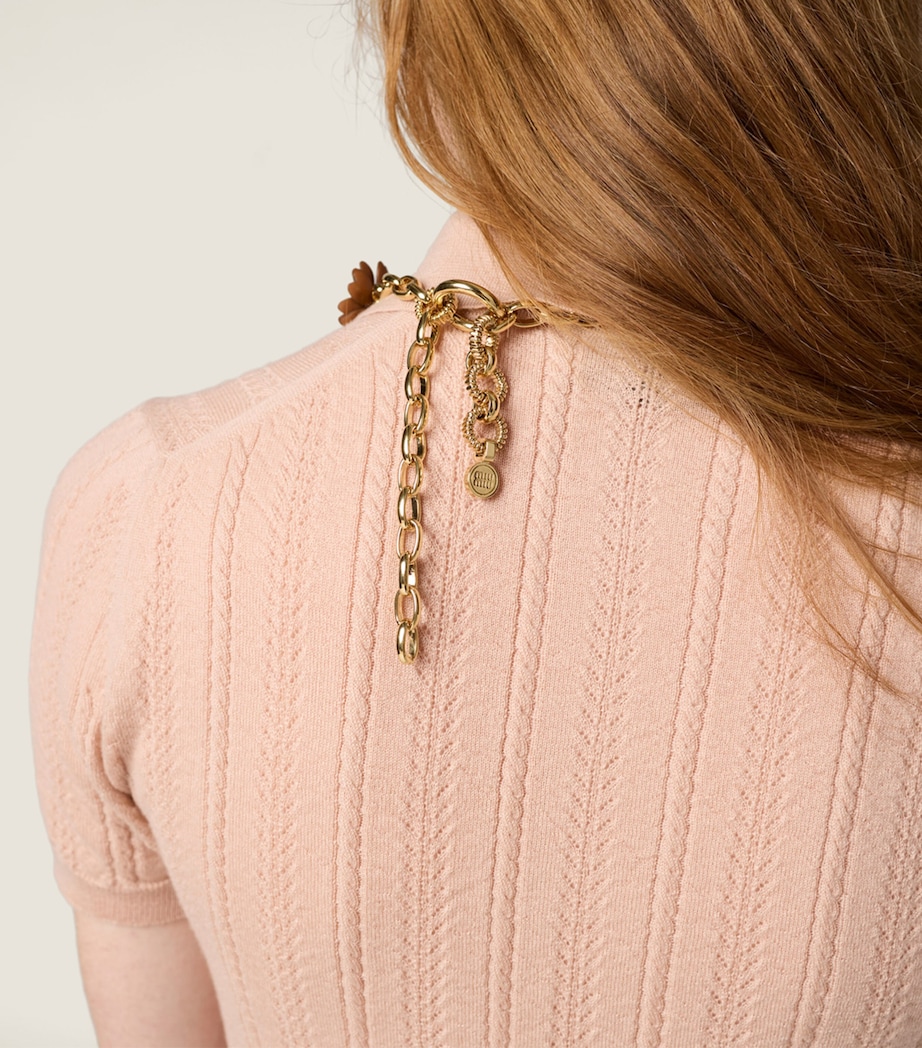 Cashmere Polo Sweater F0236 Image 5