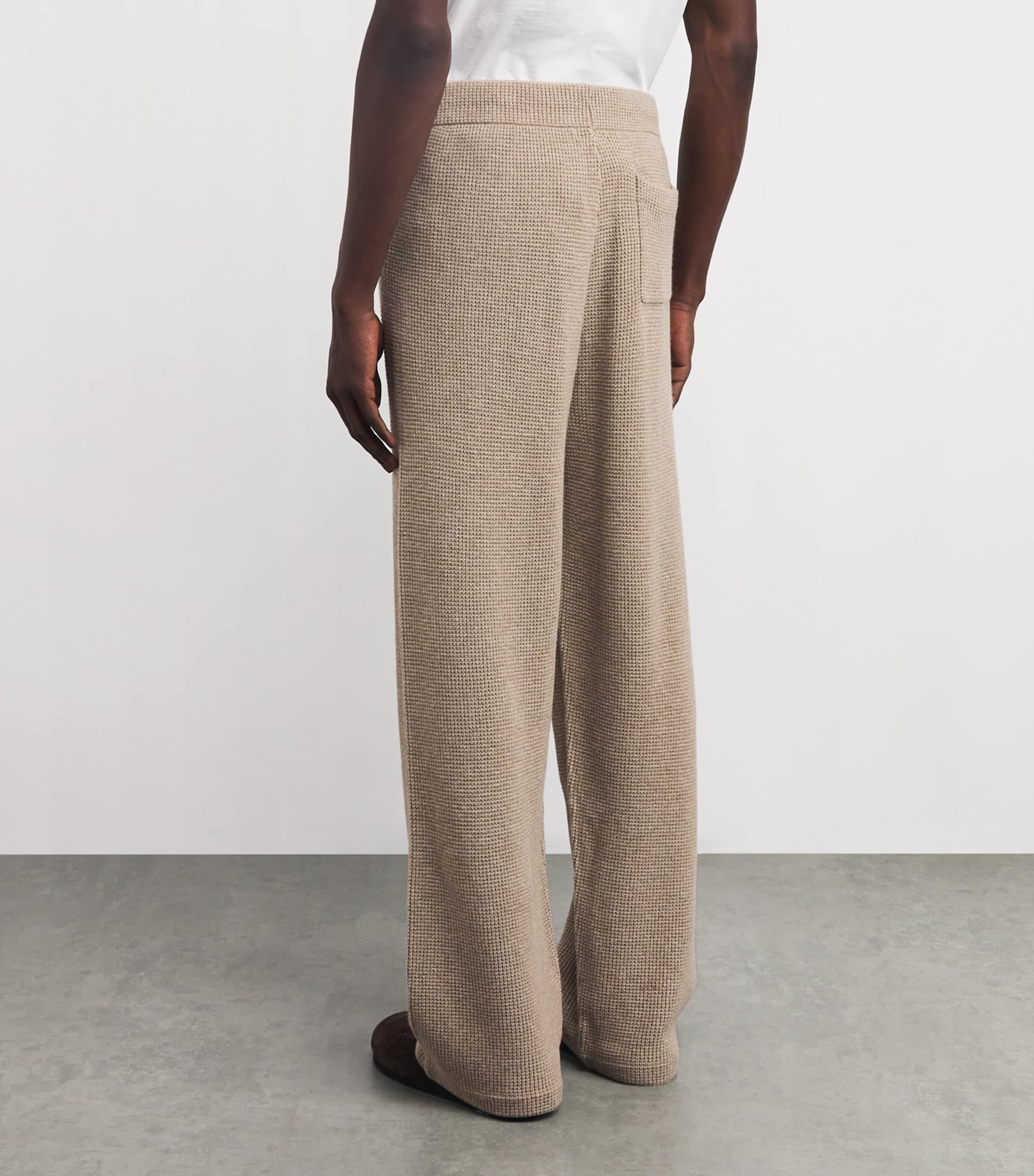 Merino-Cashmere-Blend Willits Sweatpants MOJAVE SAND Image 4