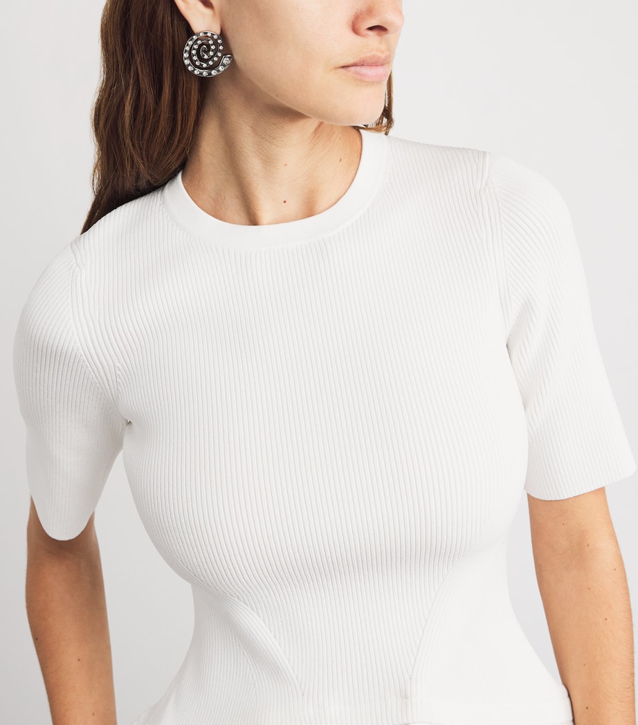 Kenny Bubble Mini Dress IVORY Image 4