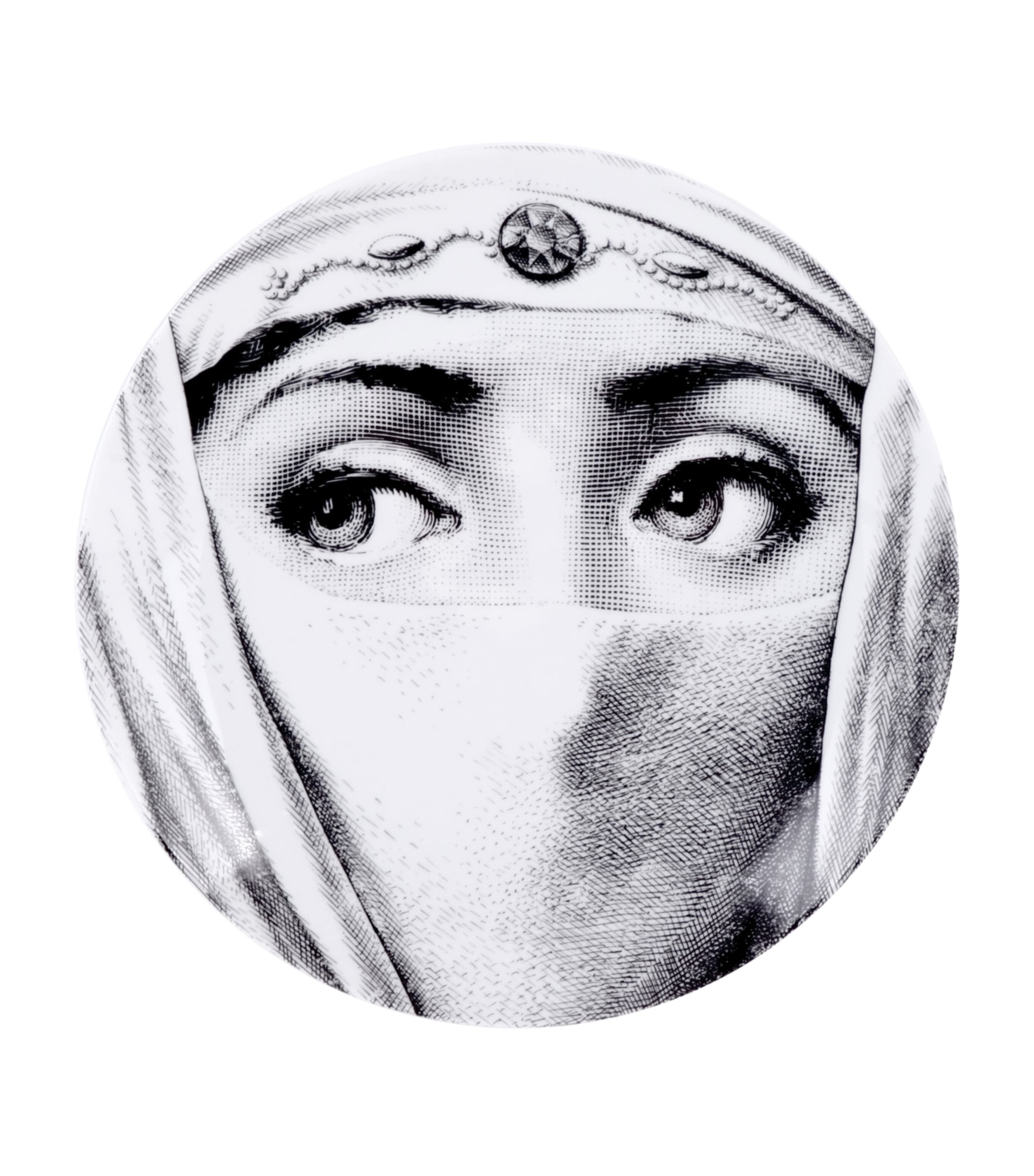 Fornasetti Tema e Variazioni No. 84 Wall Plate (26cm) | Home Accessories | Wall Plates | Designers | Fornasetti