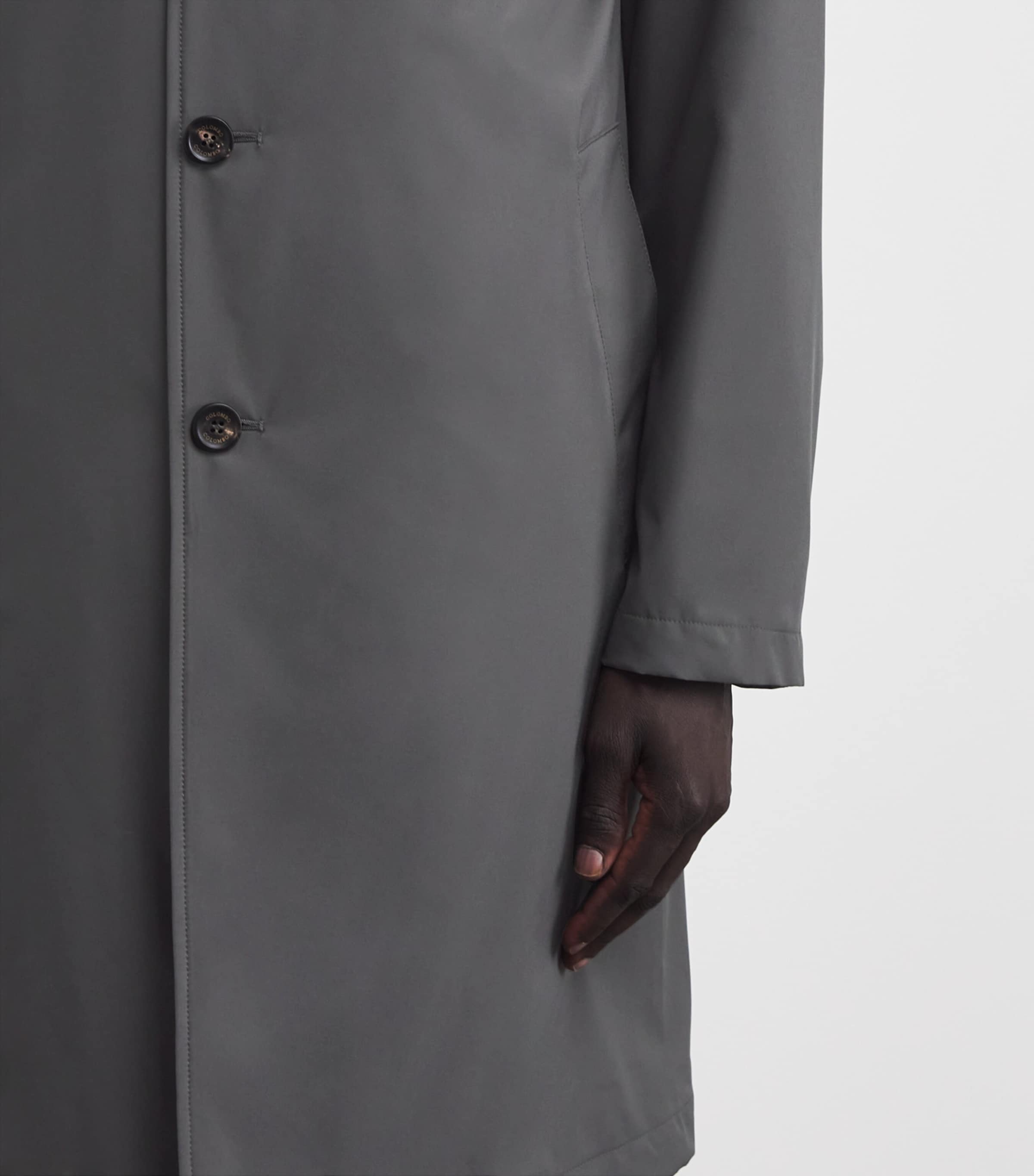 Waterproof Overcoat 11058 GREY Image 6
