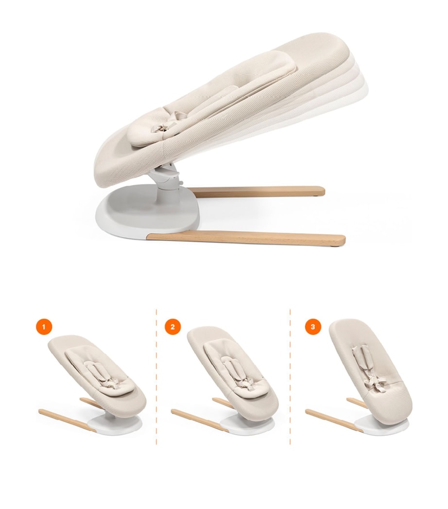 Yoga Baby Bouncer and Swing LIGHT SAND Image 3