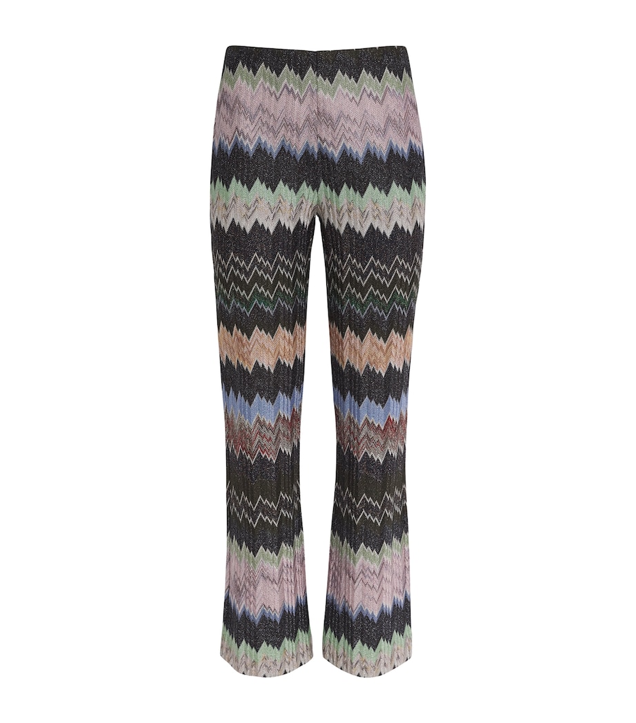 Snake Flared Trousers SM9YN MULTI W BLACK Image 1