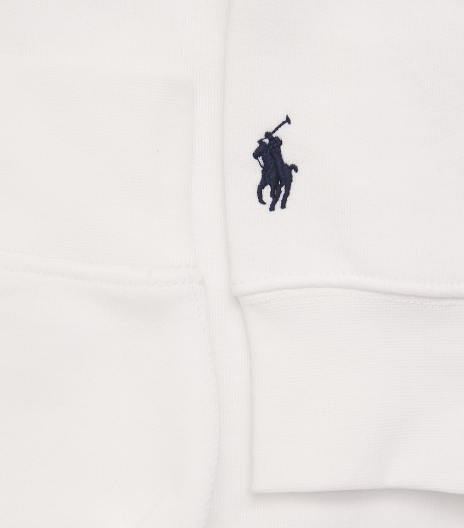 RLX Ralph Lauren Mens x Wimbledon Embroidered Hoodie White Image 6