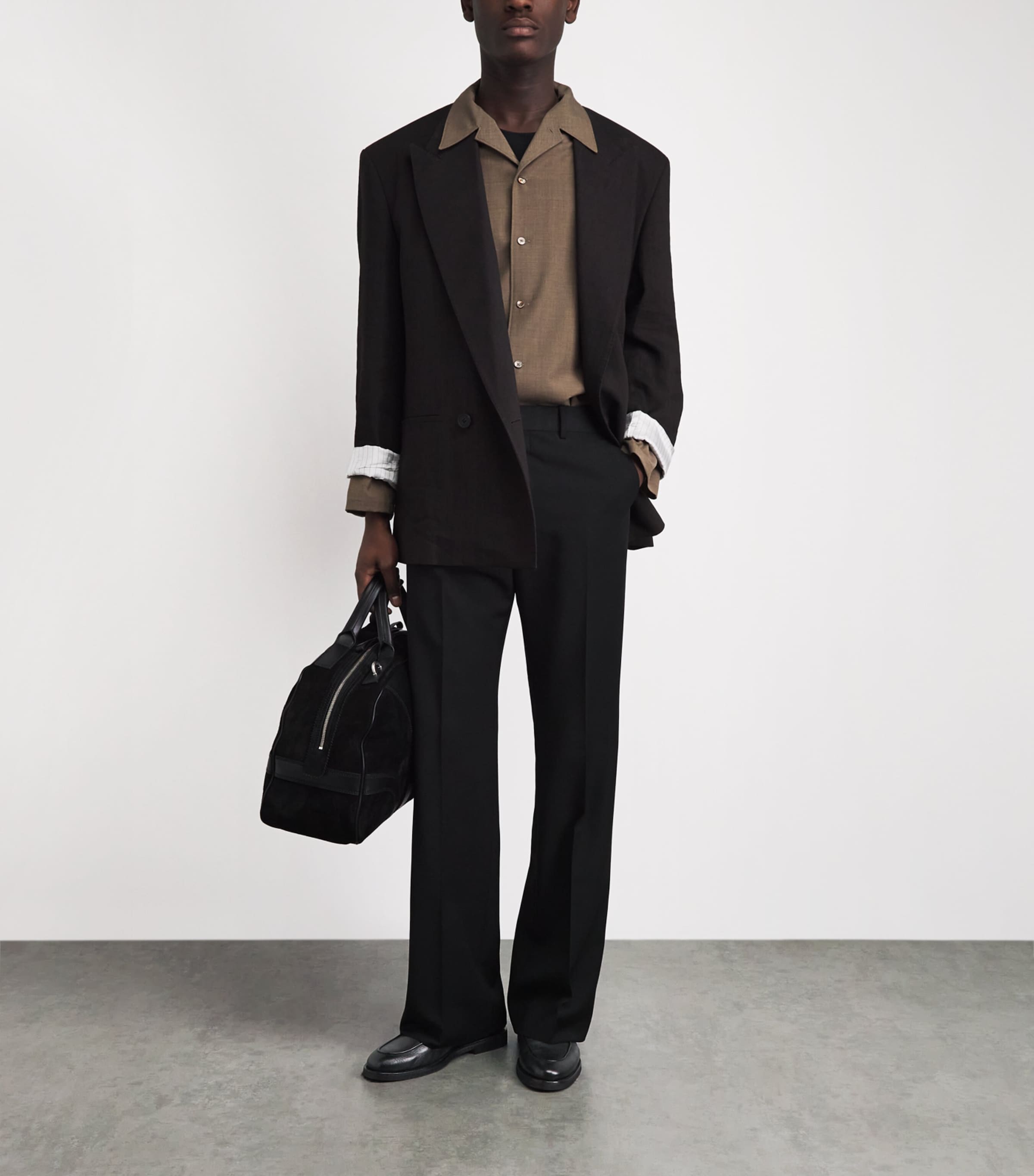 Officine Creative Leather Opera Flexi Loafers Black Image 4