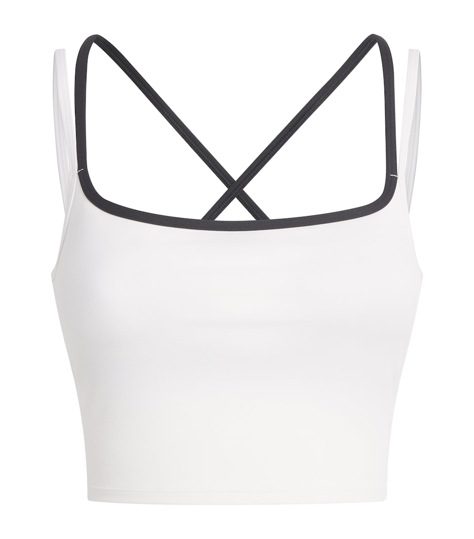VUORI Womens Daily Layered Tank Top White Image 1