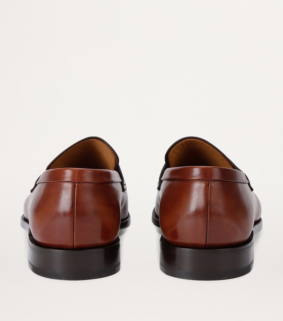 Leather Milford Loafers BROWN Image 2