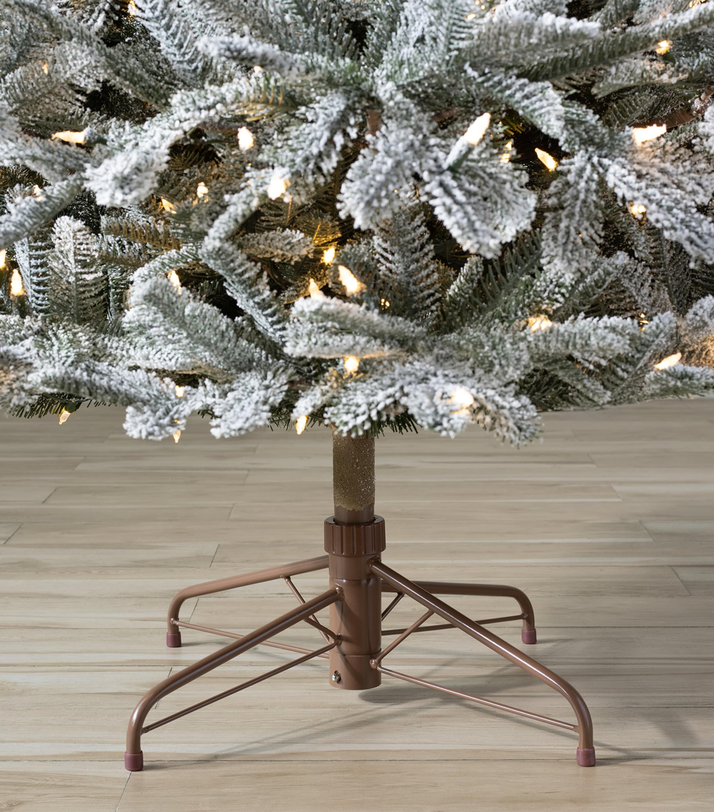 BALSAM HILL Nordmann Fir LED Flip Christmas Tree (6ft) Green Image 3