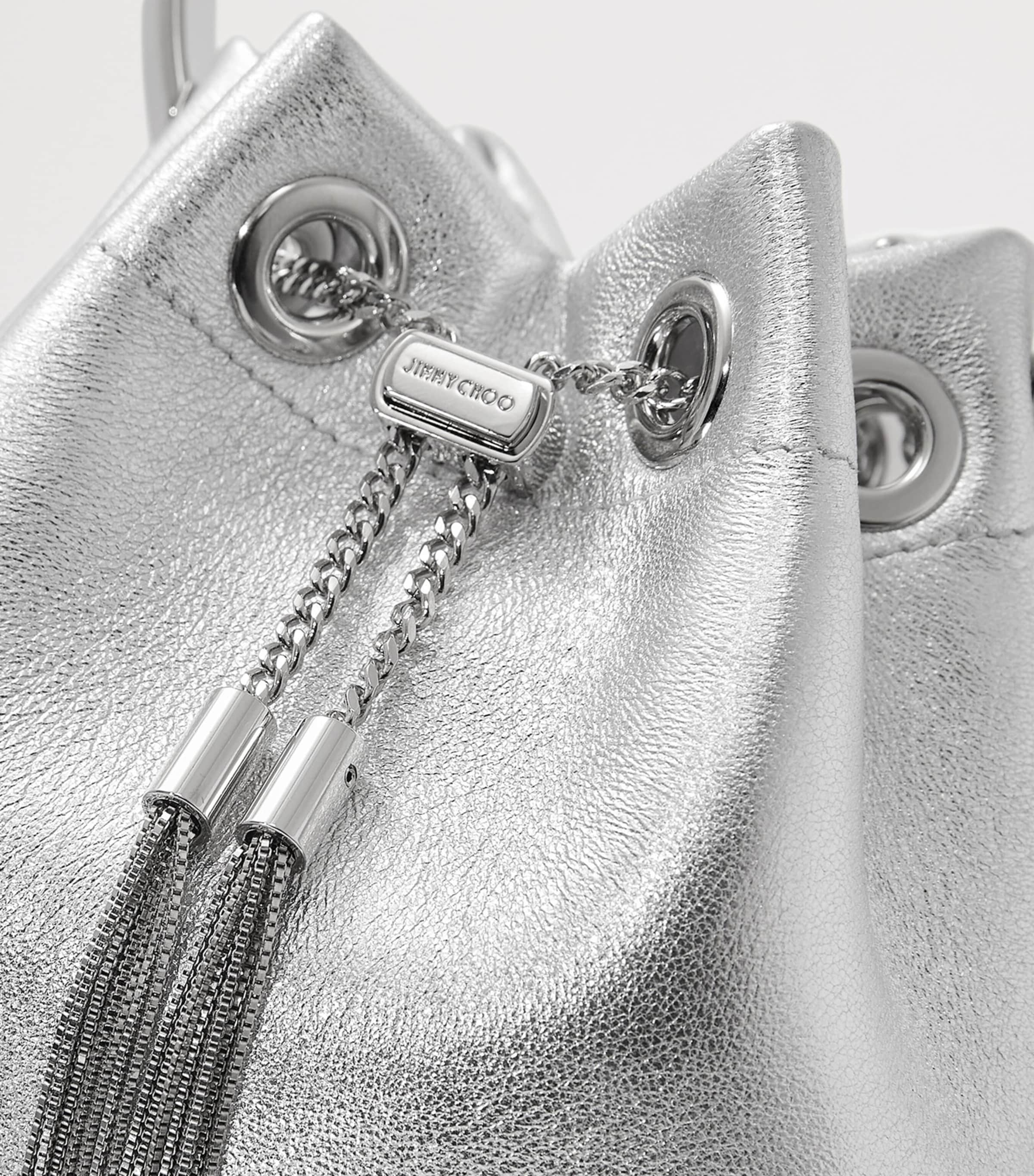 Metallic Bon Bon Top-Handle Bag SILVER/SILVER Image 3