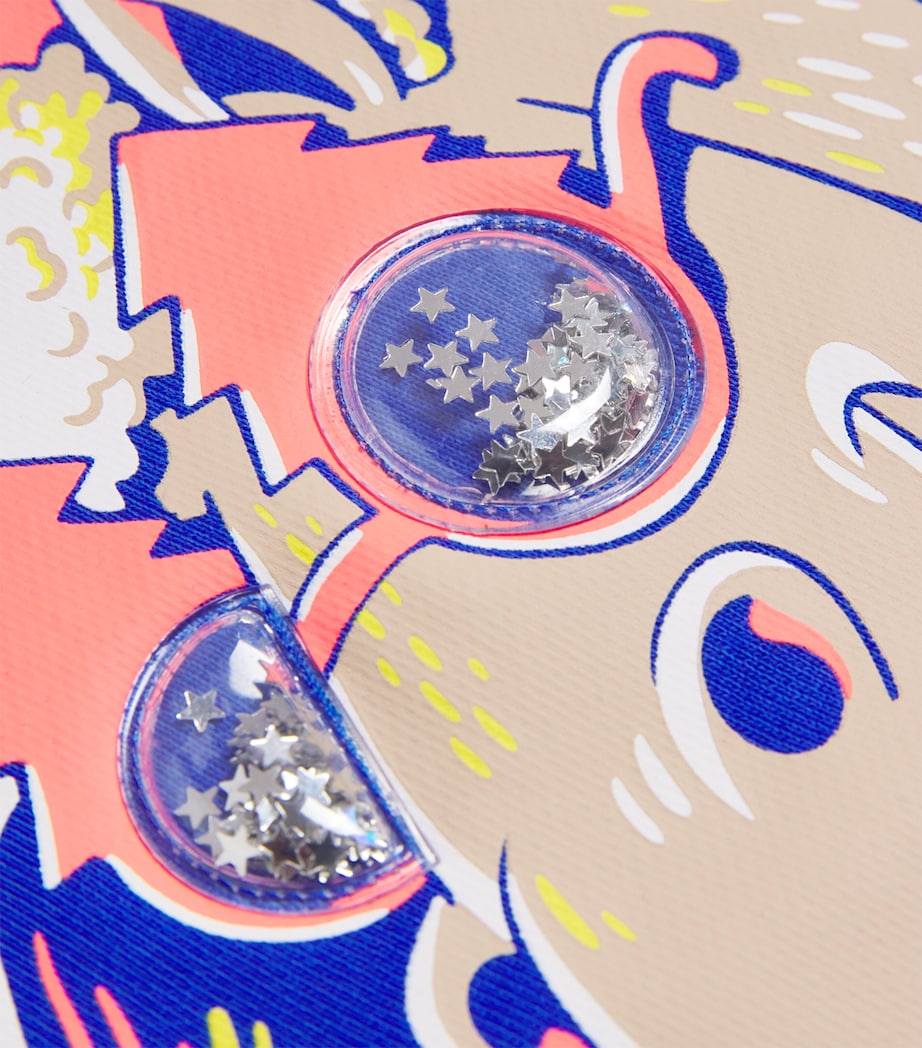 Cotton Horse Sweatshirt (2-6 Years) BLUE Image 3