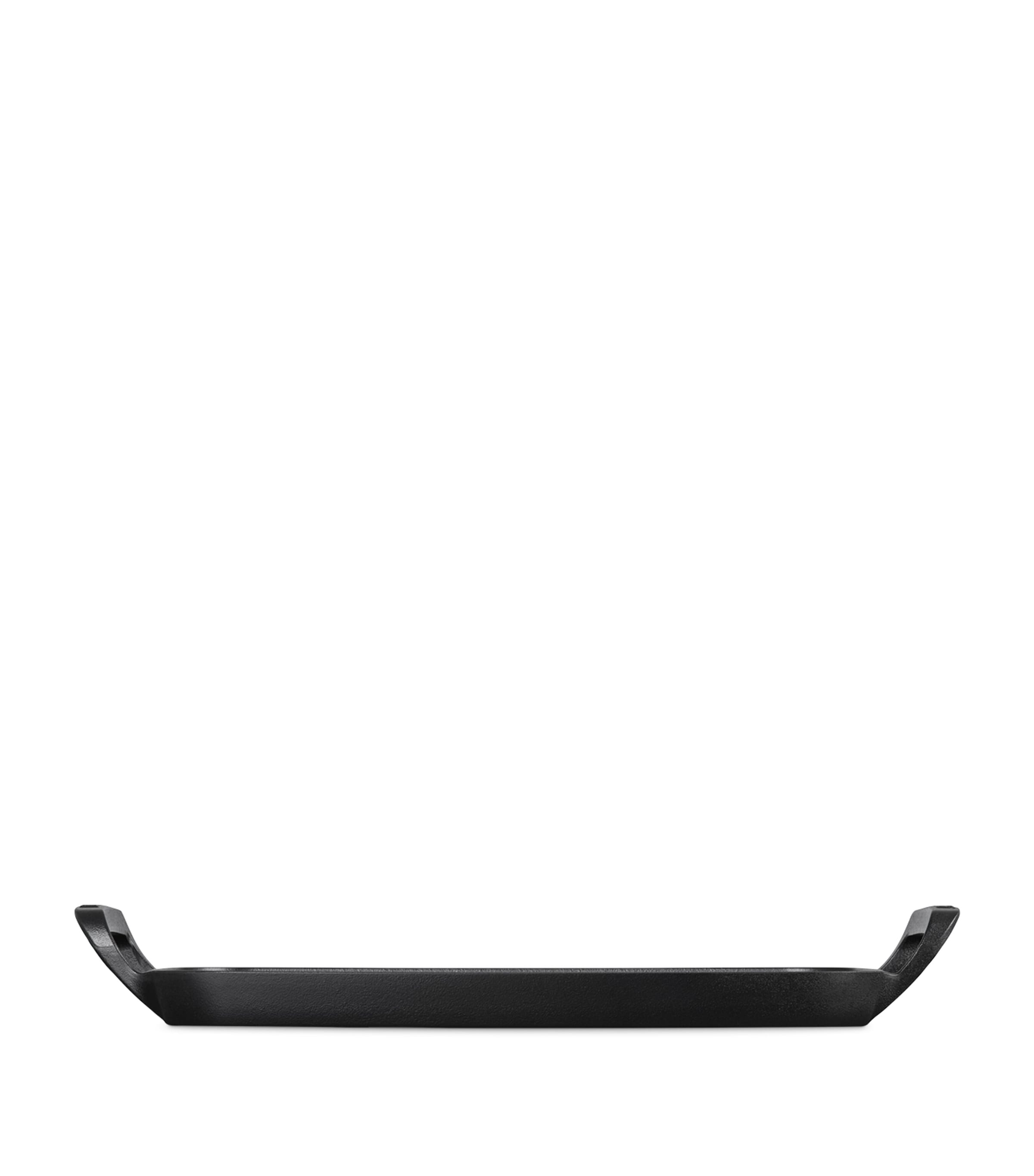 Cast Iron Rectangular BBQ Griddle (40cm) SATIN BLACK Image 2