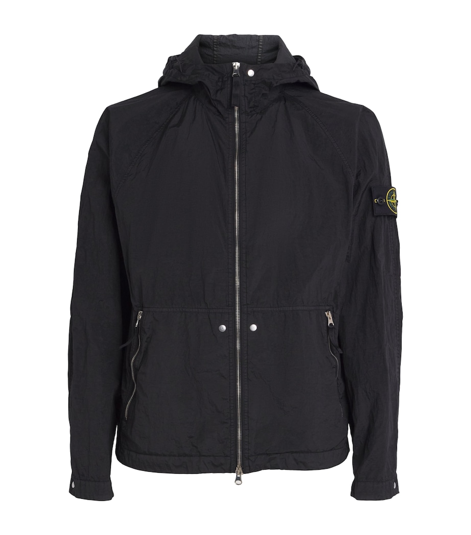 Stone Island Mens Nylon Watro-TC Hooded Parka Image 1