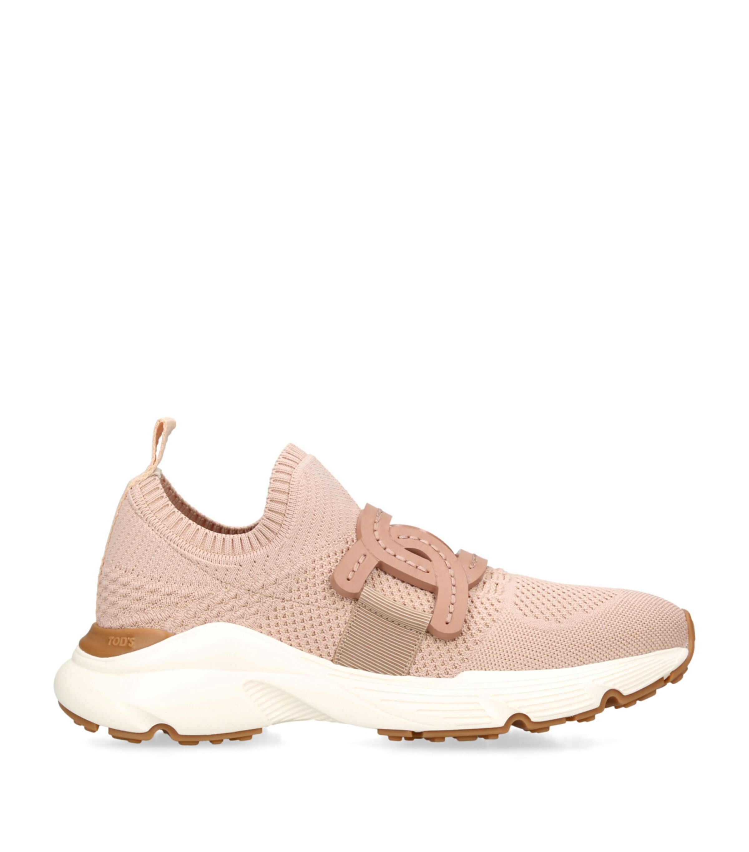 Tod's Sport Run 54C Calzino Sneakers Tan Comb Image 1