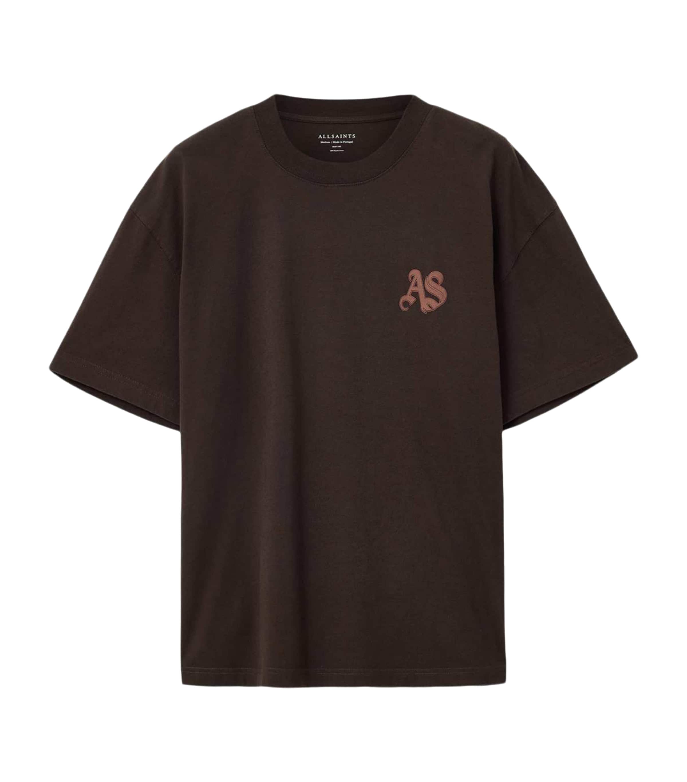 Organic Cotton Icon Oversized T-Shirt PLUM BROWN Image 1