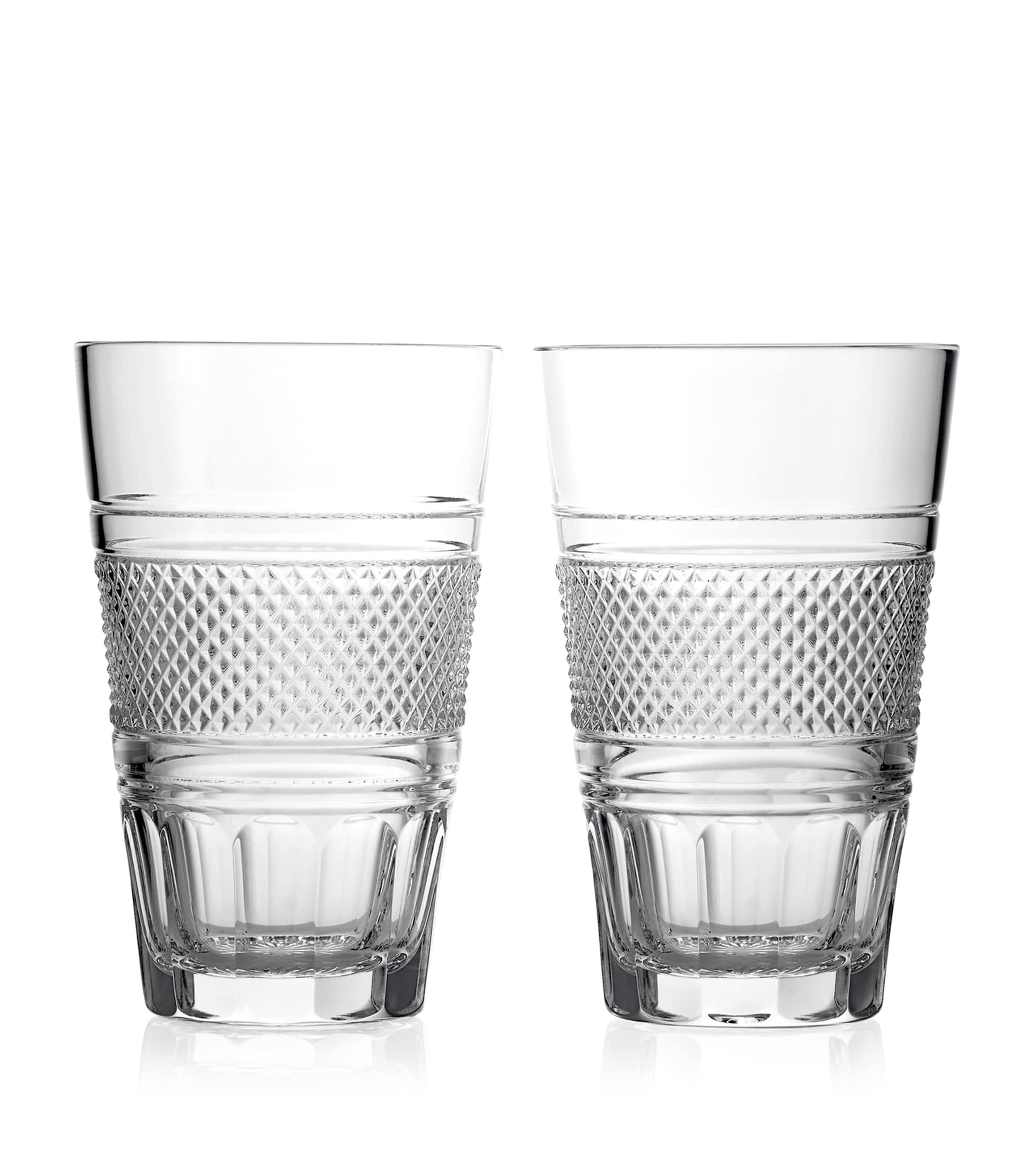 Waterford Set of 2 Mastercraft Heritage Rossmore Highball Glasses (350ml) | Dining | Glassware | Tumblers | Designers | Waterford