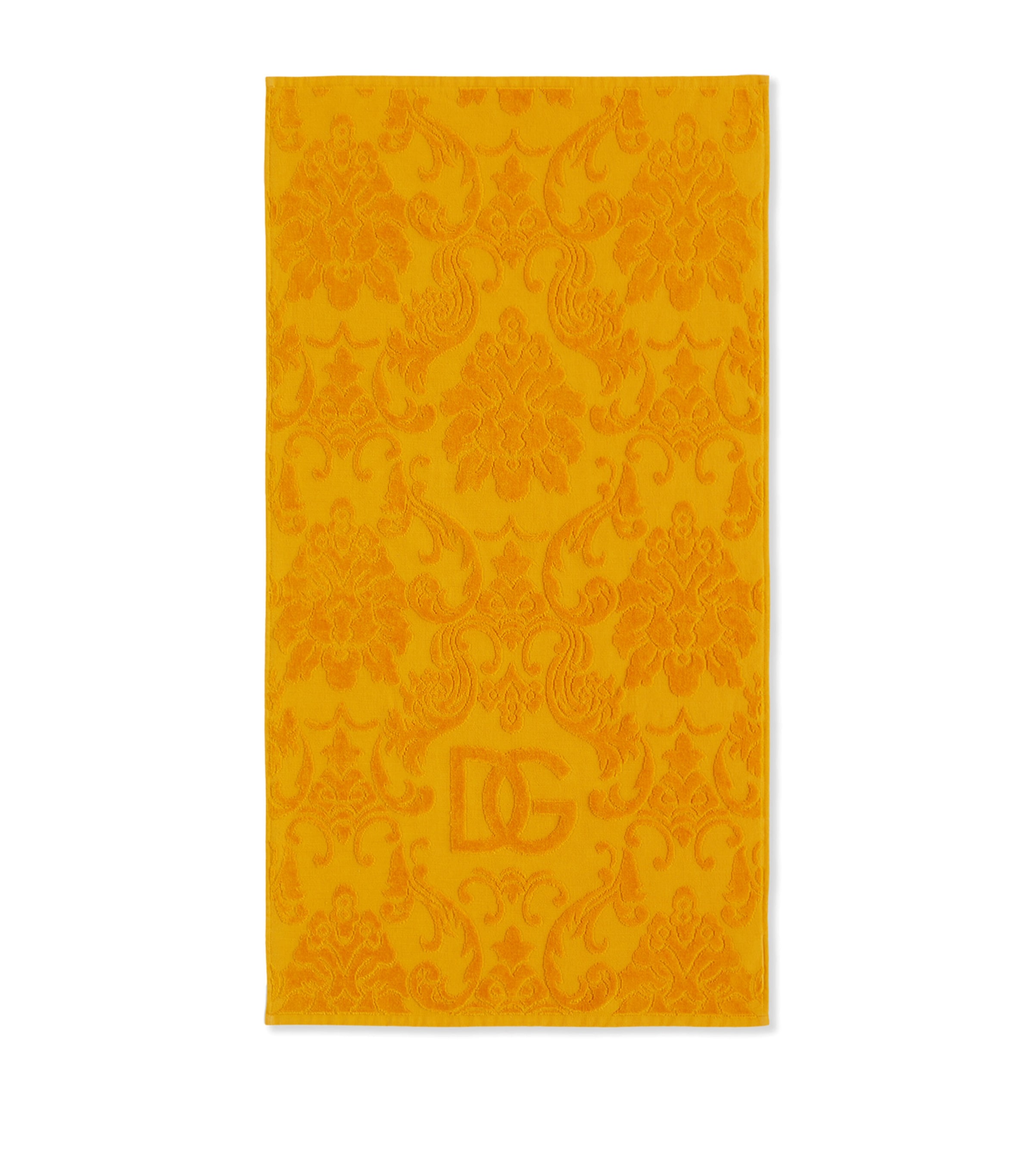 Dolce&Gabbana Casa Set of 5 Cotton Jacquard Bath Towels Oro Image 3
