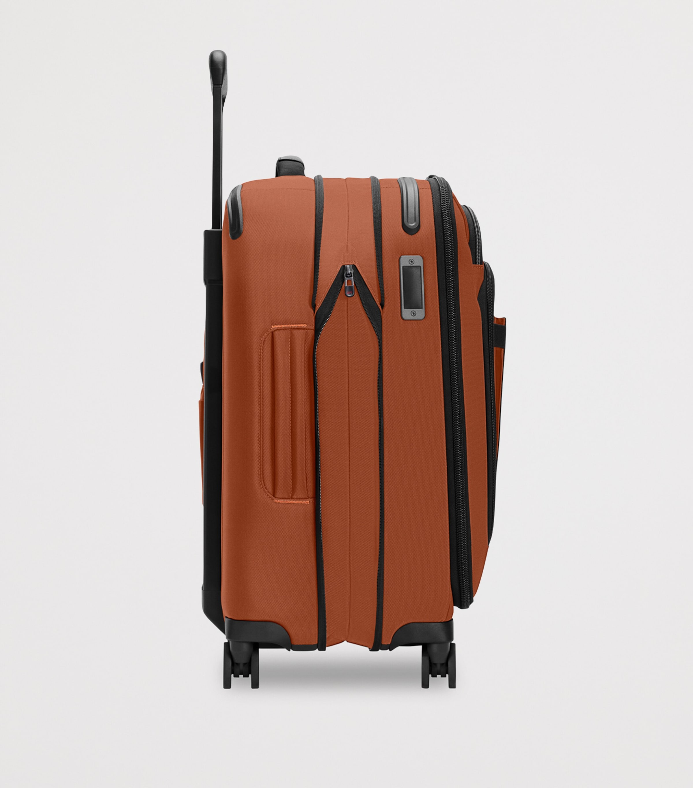 Briggs & Riley Orange ZDX Essential Carry-On Spinner Suitcase