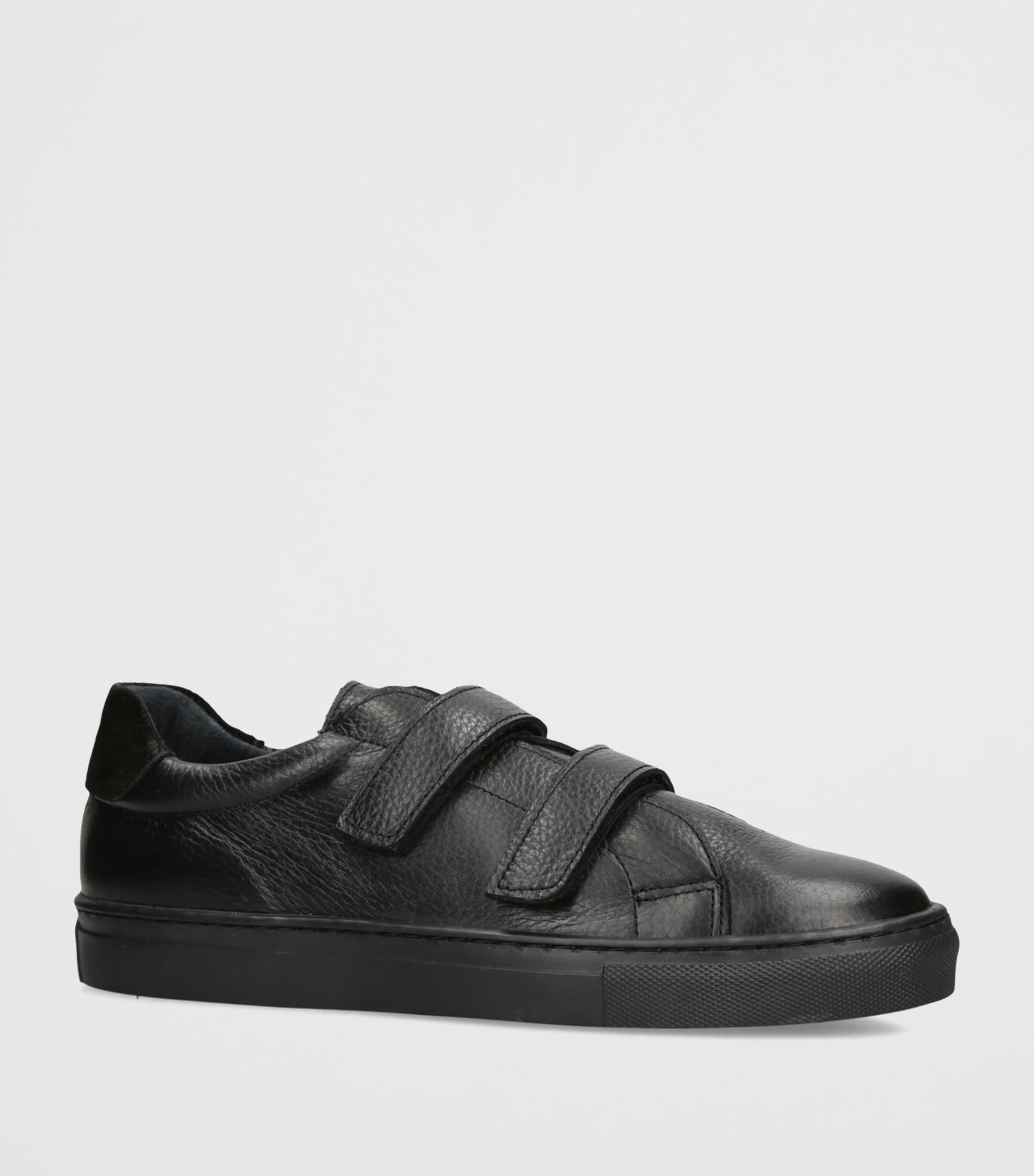 papouelli Leather Atlas Sneakers Black Image 3