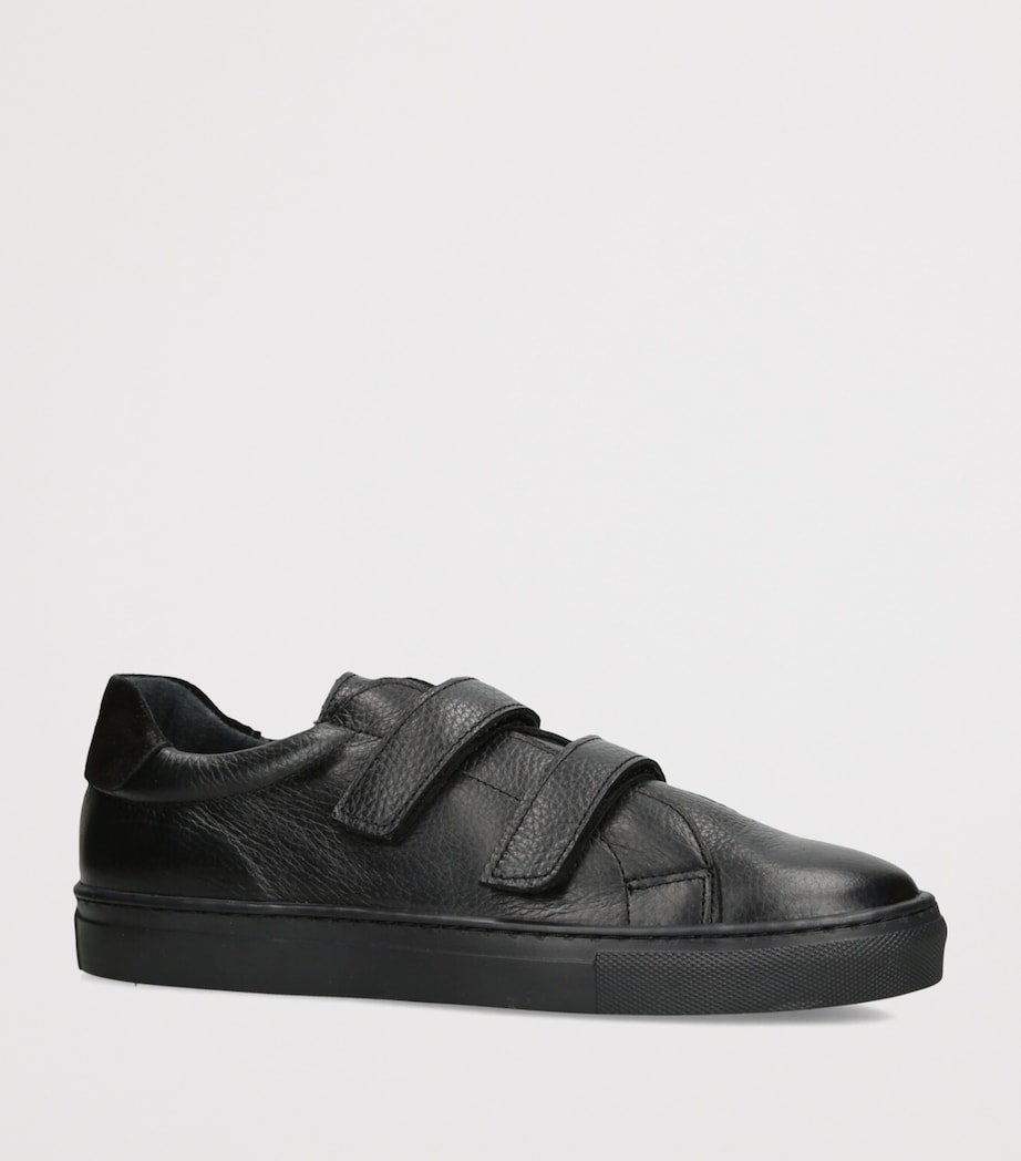 papouelli Leather Atlas Sneakers Black Image 3