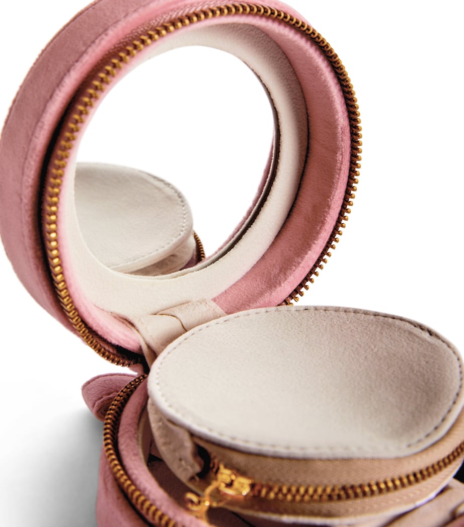 L'ATELIER NAWBAR Velvet Psychedeliah Jewellery Box Pink Image 4