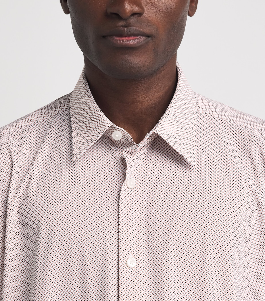 BOSS Mens Slim Liam Shirt Light/pastel Pink Image 3