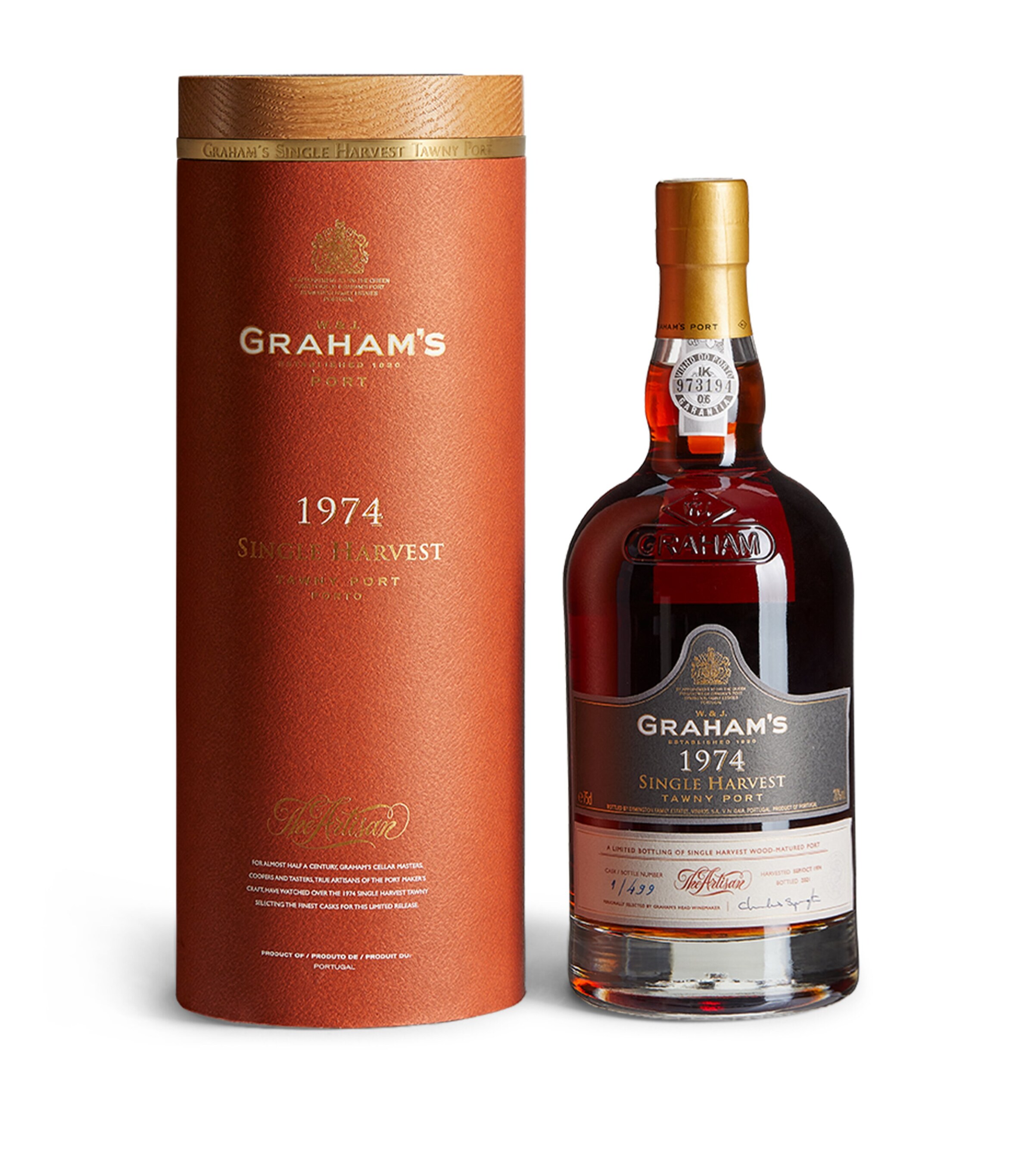 Grahams Graham's Single Harvest Tawny Port 1974 (75cl) - Douro ...