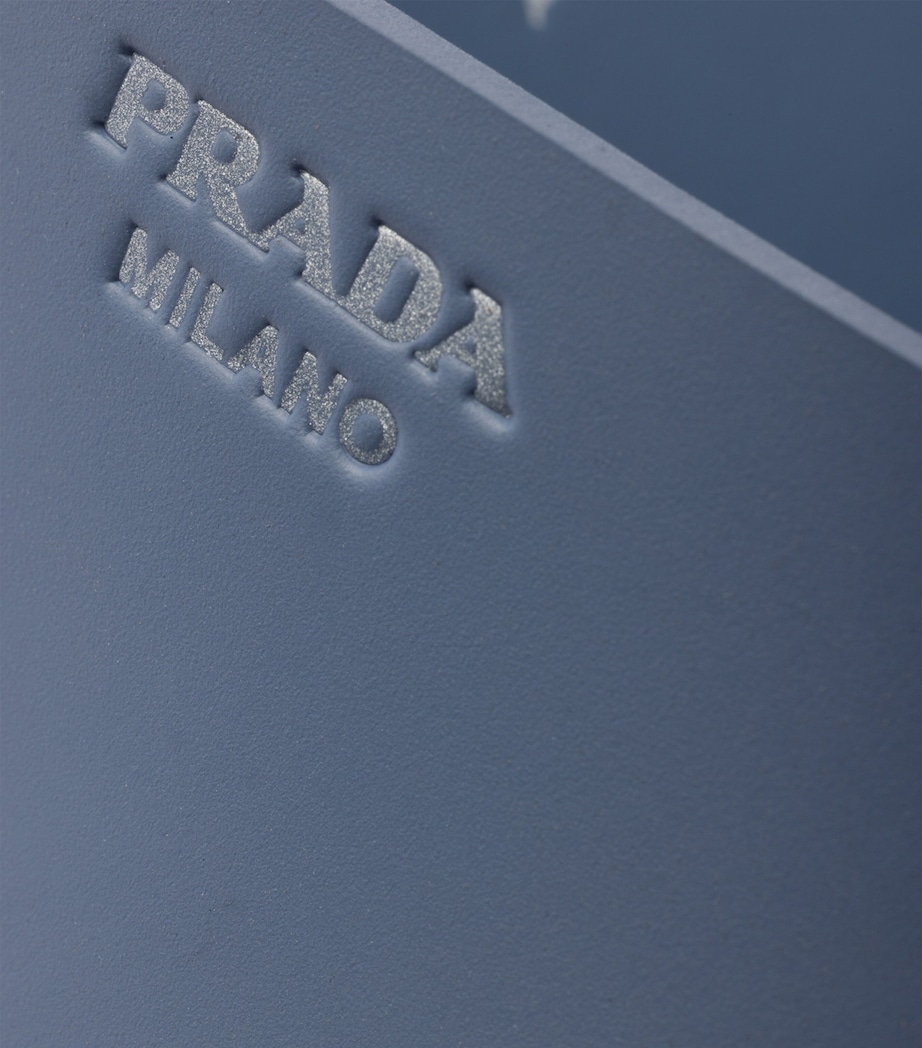 Prada Crossover Sandals Blue Image 7