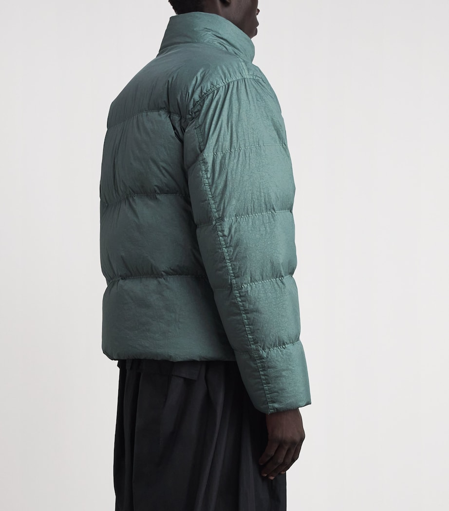 Stone Island Mens Garment-Dyed Down Jacket Image 5