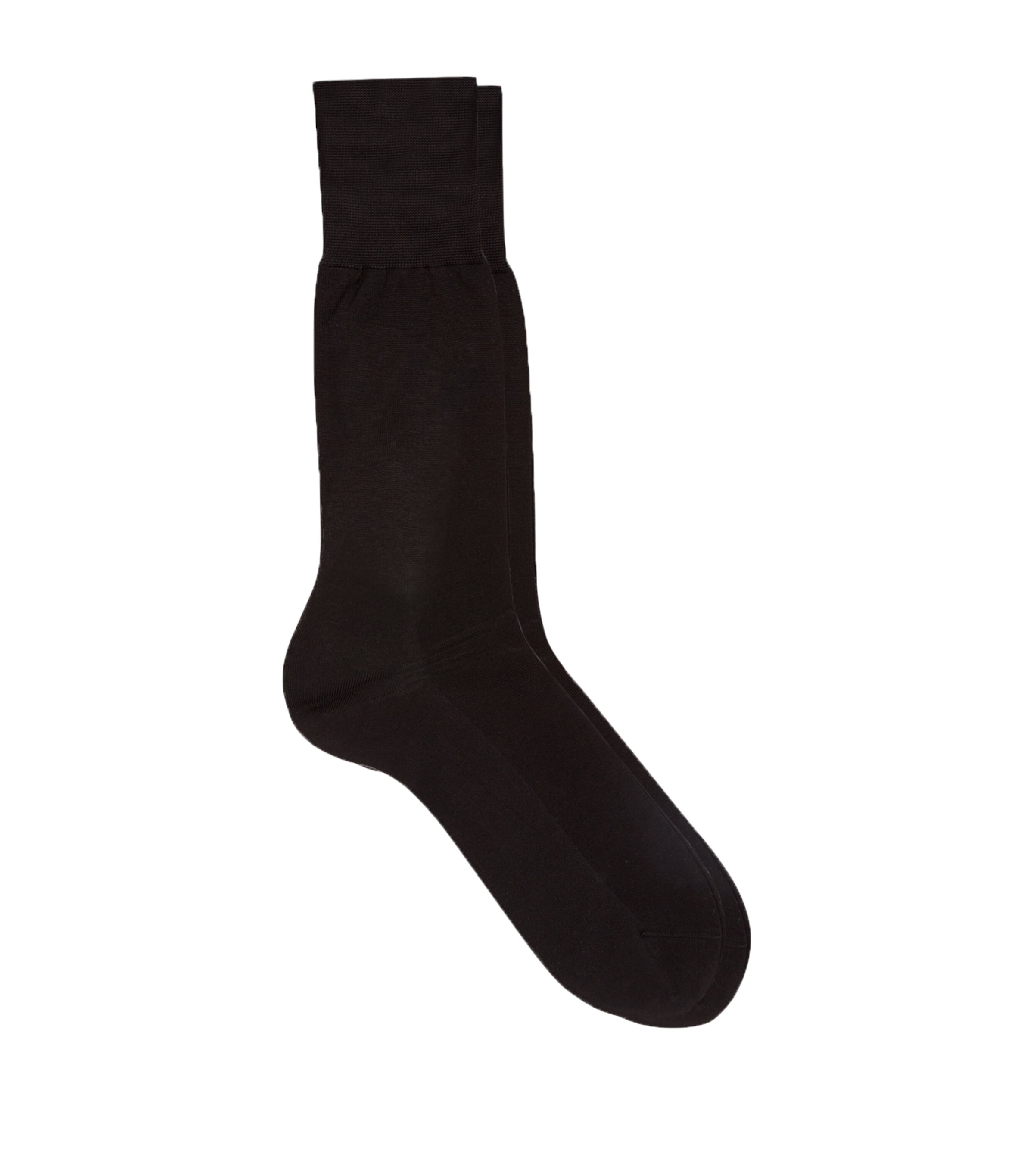 Falke No.9 Fil D'ecosse Socks In Black