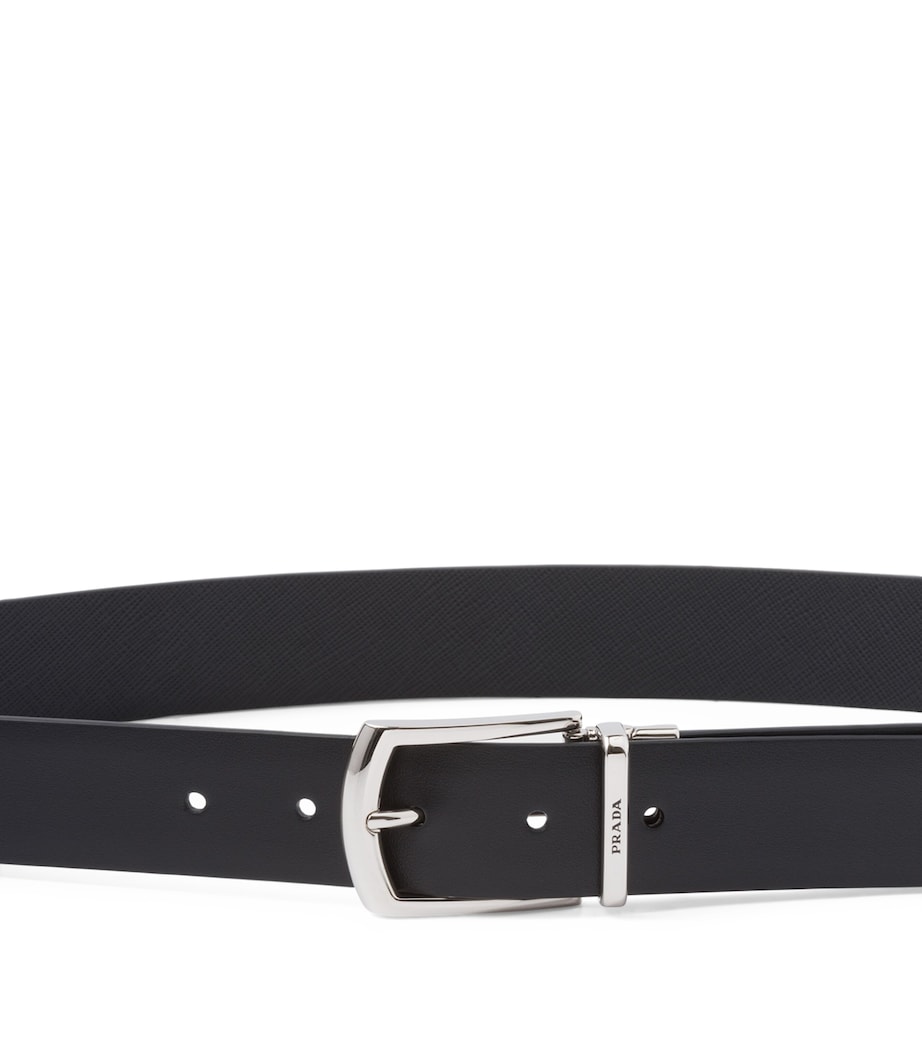 Prada Leather Reversible Belt Image 5