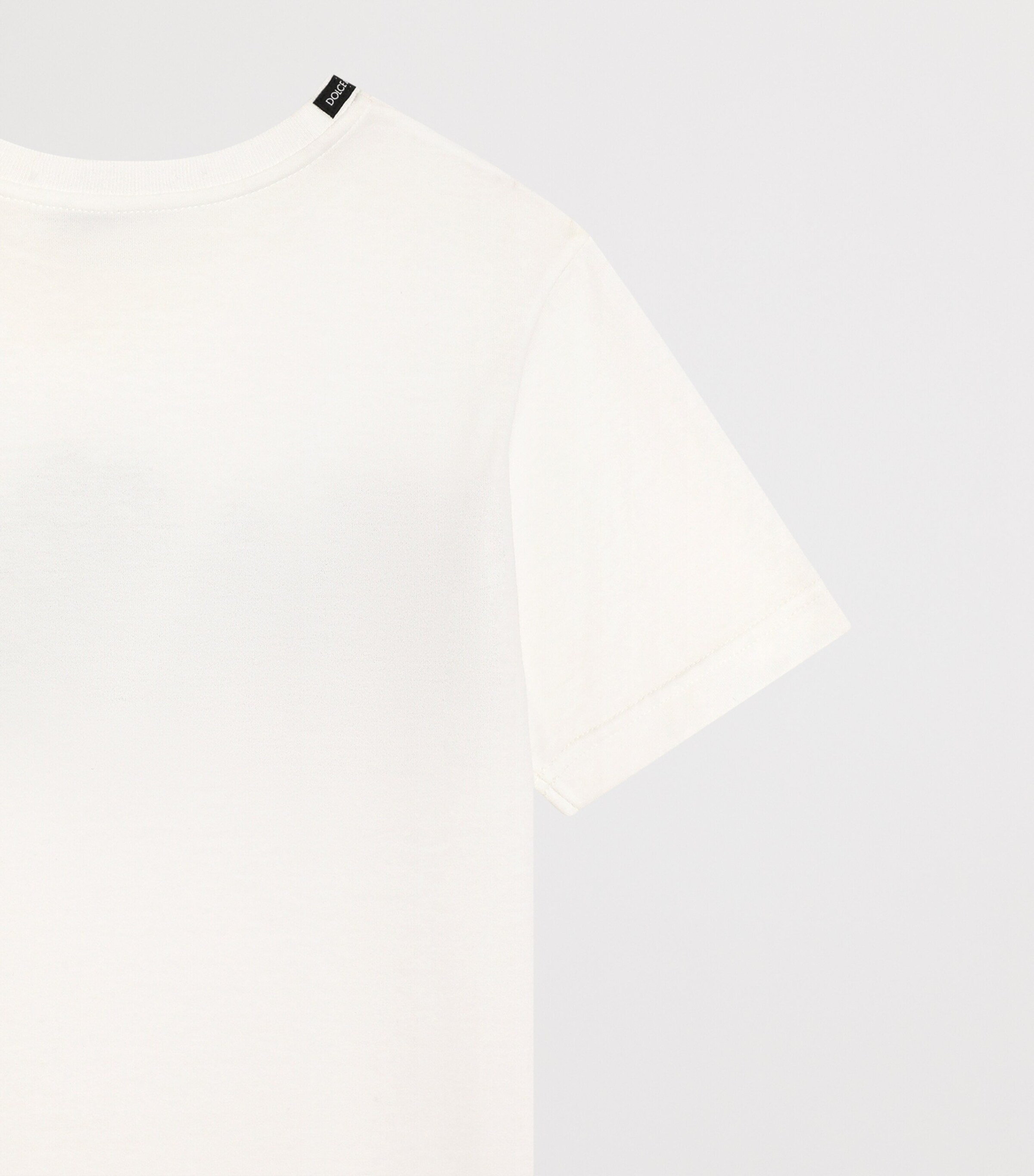 Cotton Logo T-Shirt (8-12+ Years) W0111-WHITE Image 4