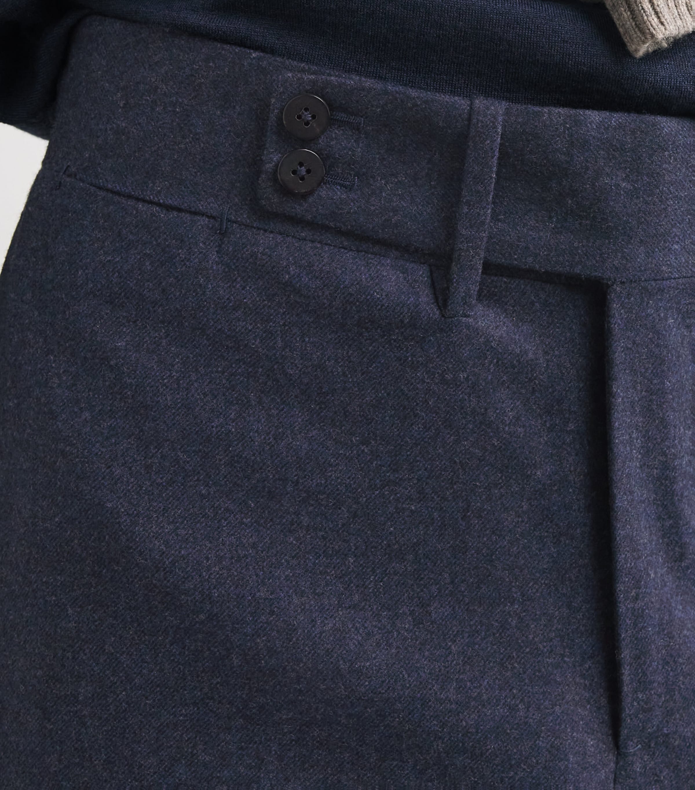Wool-Cashmere Casalnuovo Trousers 810 Image 6