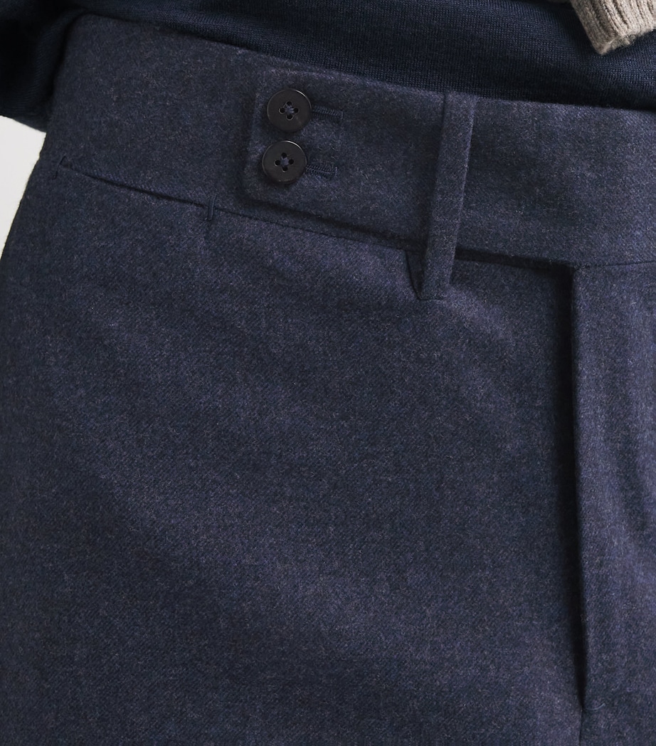 Wool-Cashmere Casalnuovo Trousers 810 Image 6
