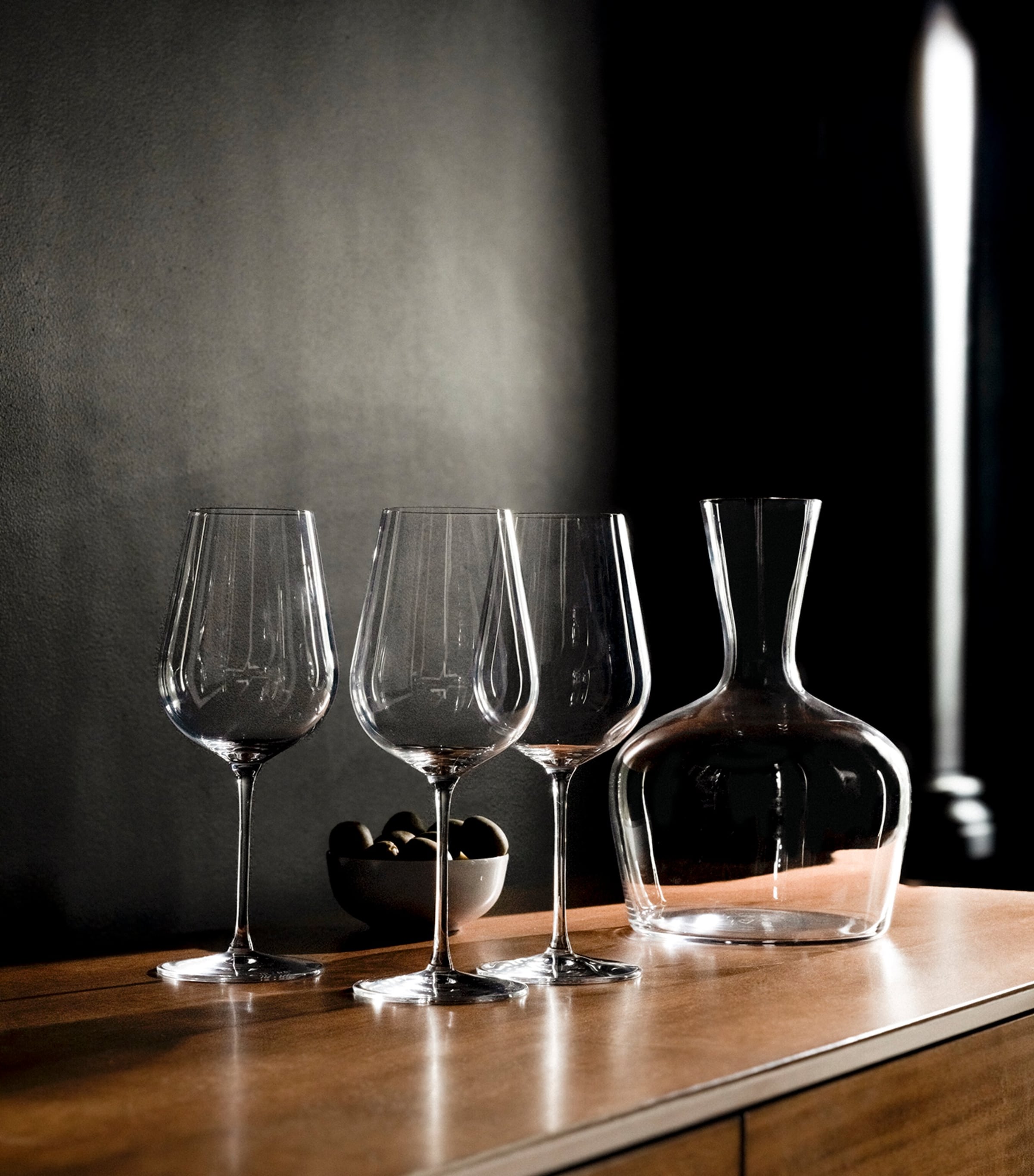 Set of 4 Precision Wine Glasses (125ml) CLEAR Image 7