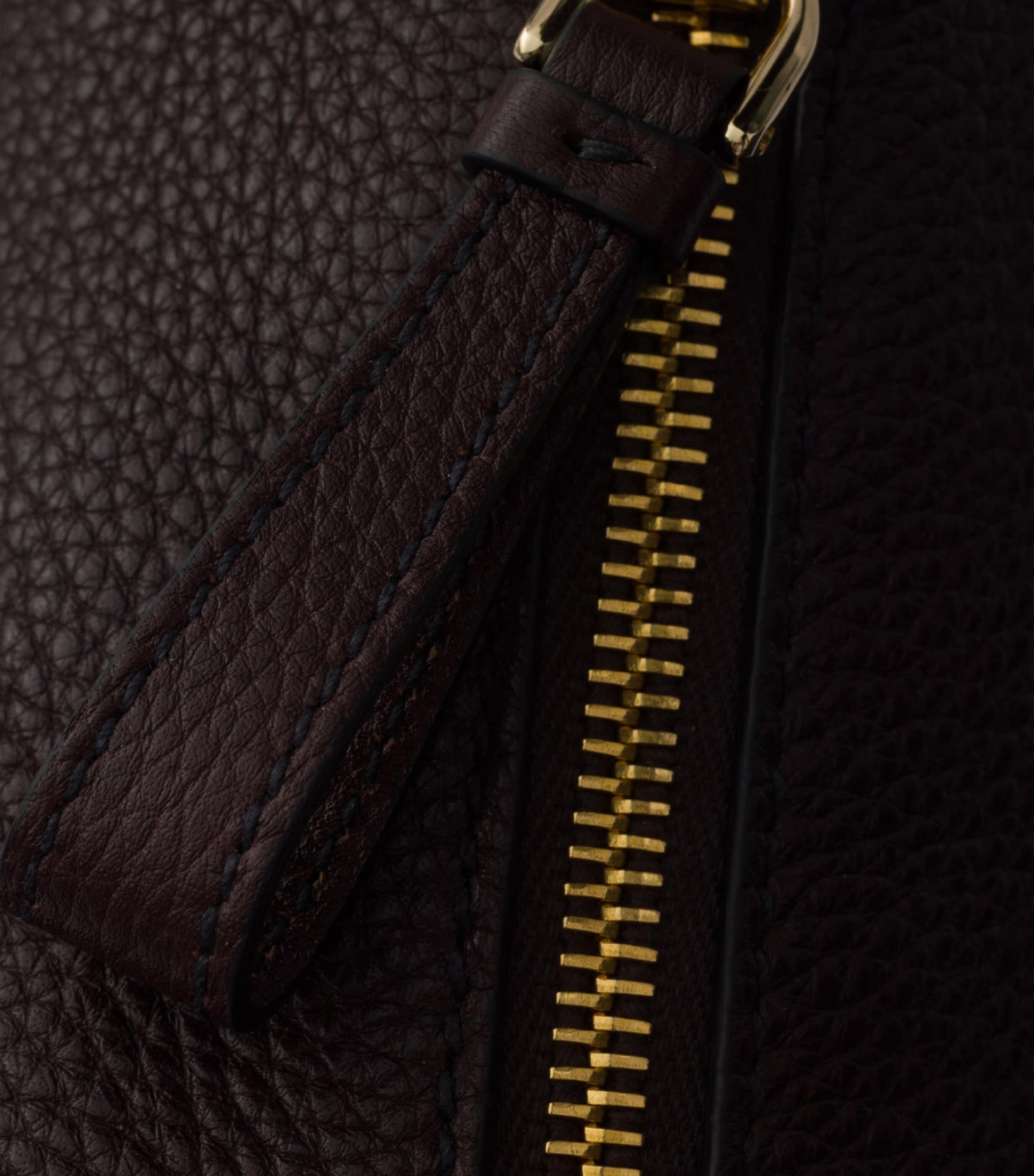 Prada Medium Leather Shoulder Bag Brown Image 6