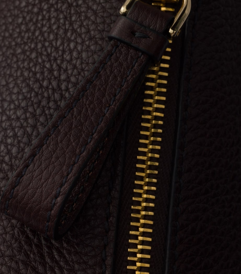 Prada Medium Leather Shoulder Bag Brown Image 6
