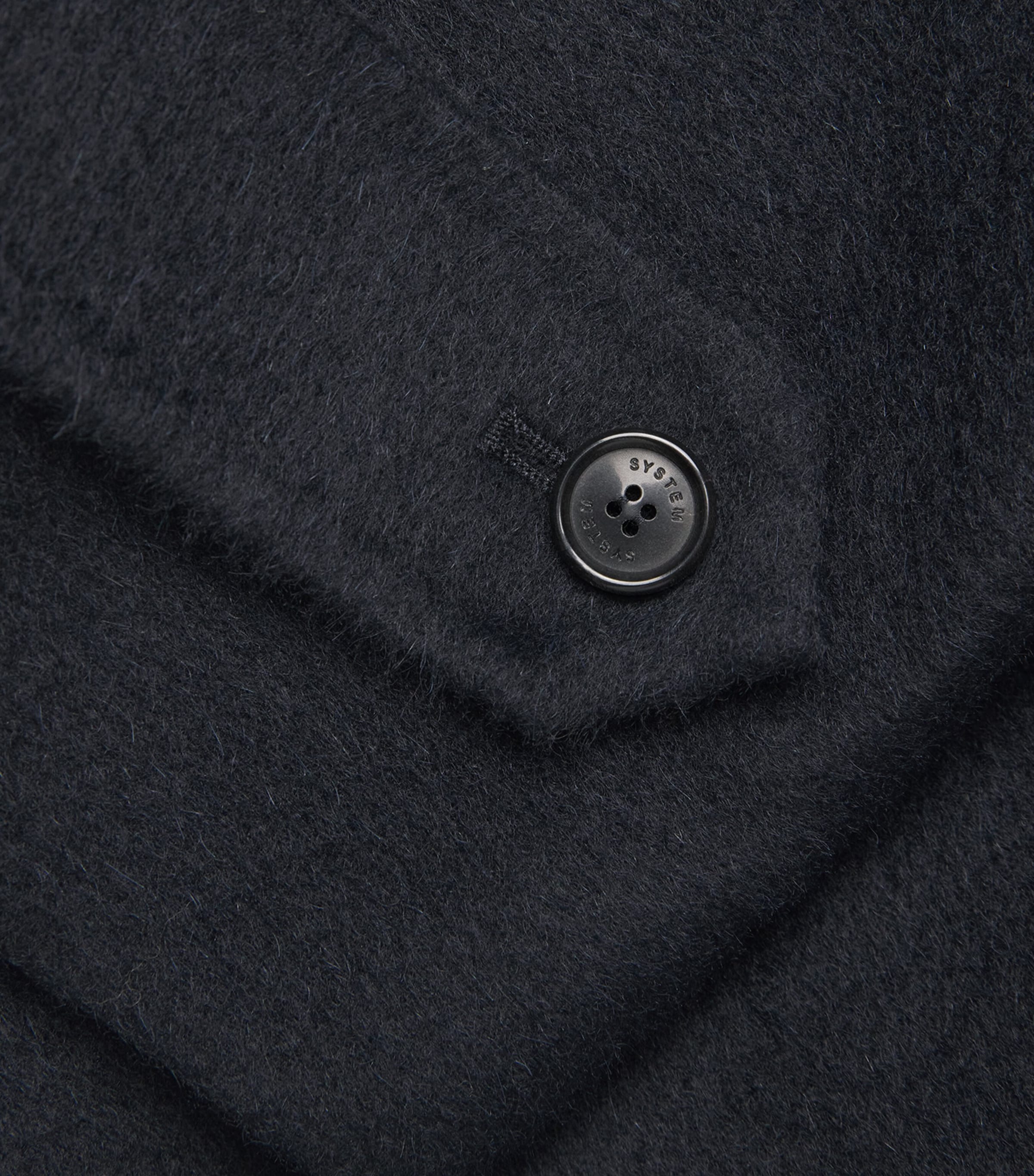 Wool-Alpaca Overcoat DARK NAVY DN Image 5