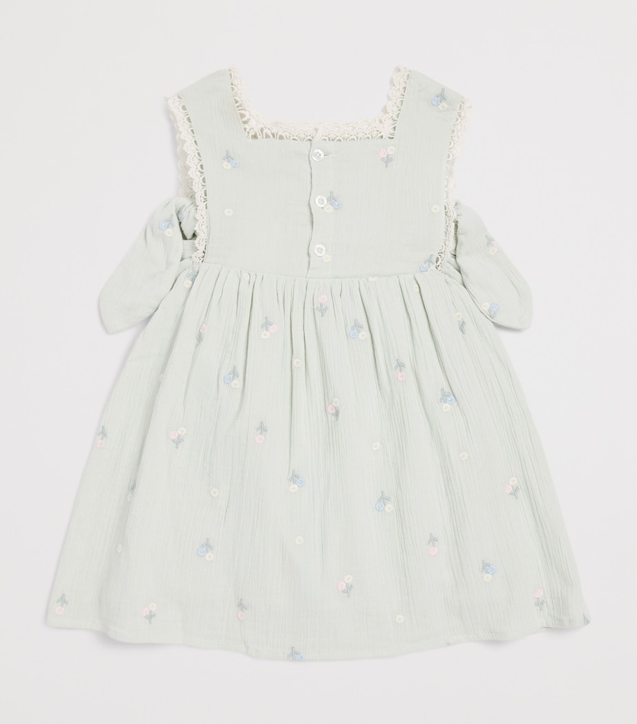 Louise Misha Organic Cotton Aloisa Dress (3-4 Years) Flrl Image 2